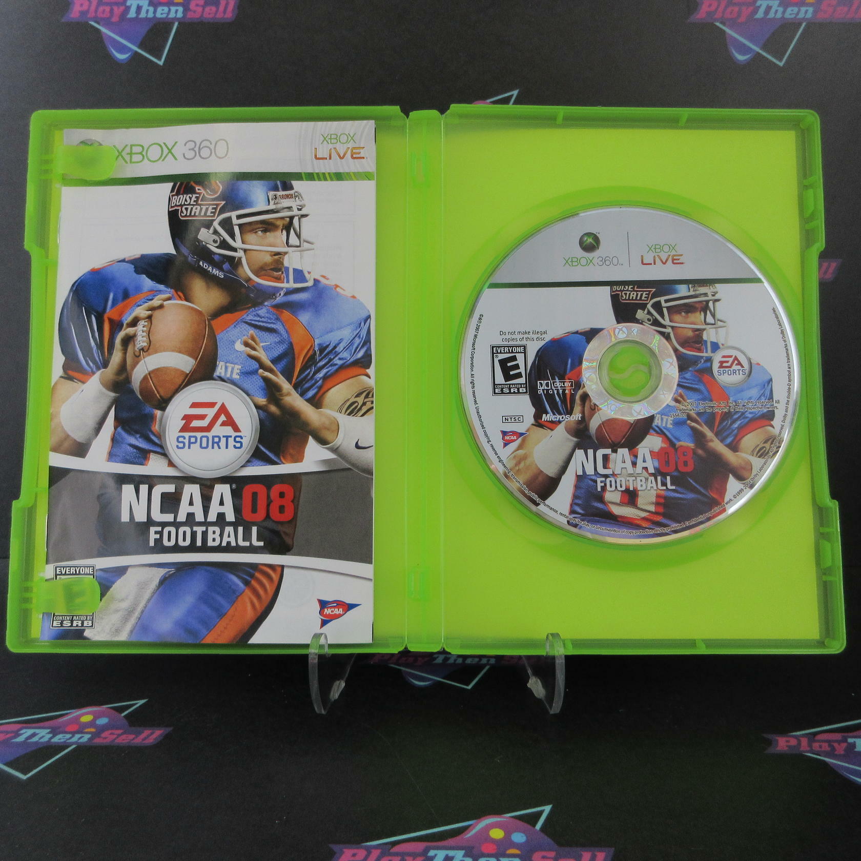 NCAA Football 08 Xbox 360 Complete - Excellent
