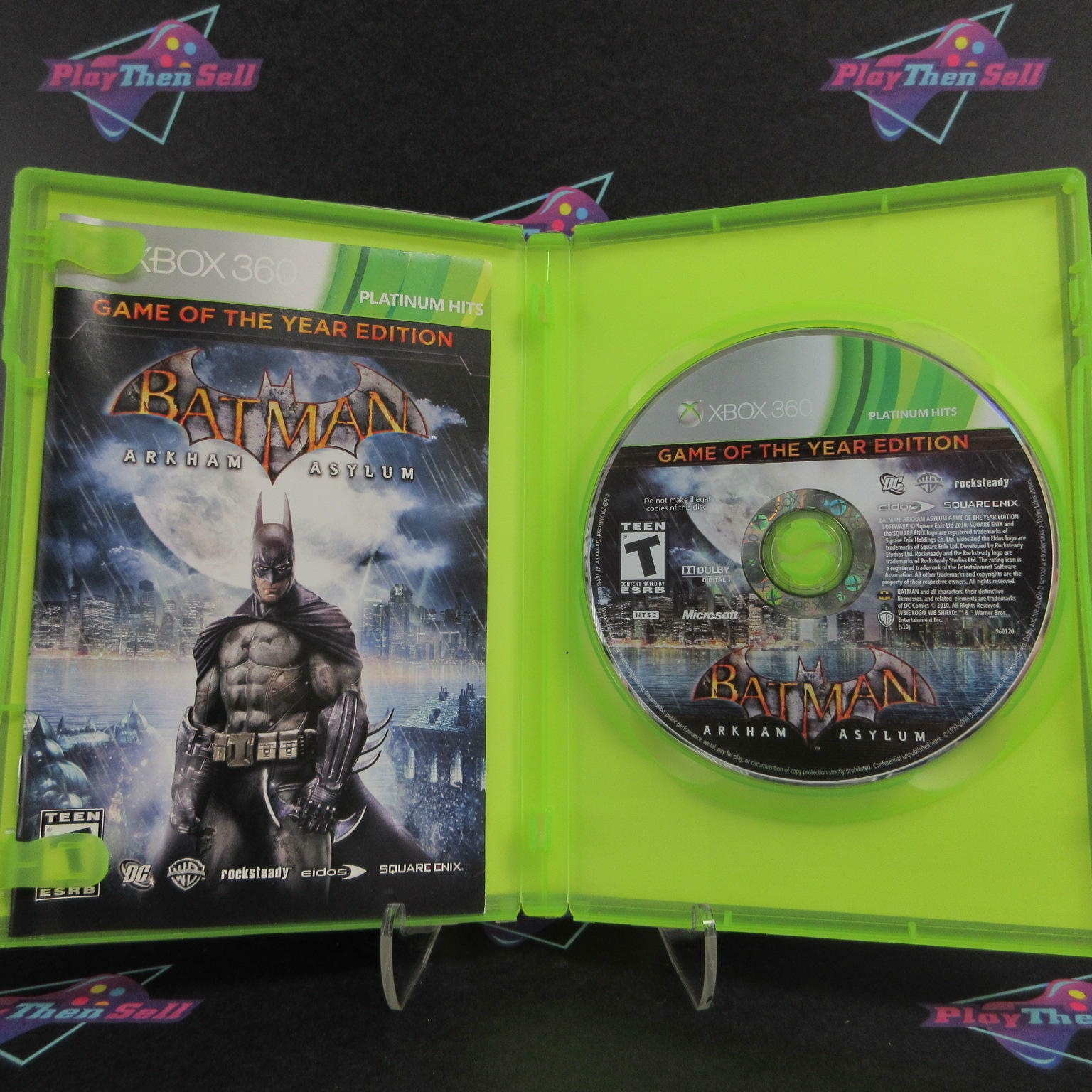 Batman Arkham Asylum GOTY Xbox 360 PH Complete - Excellent