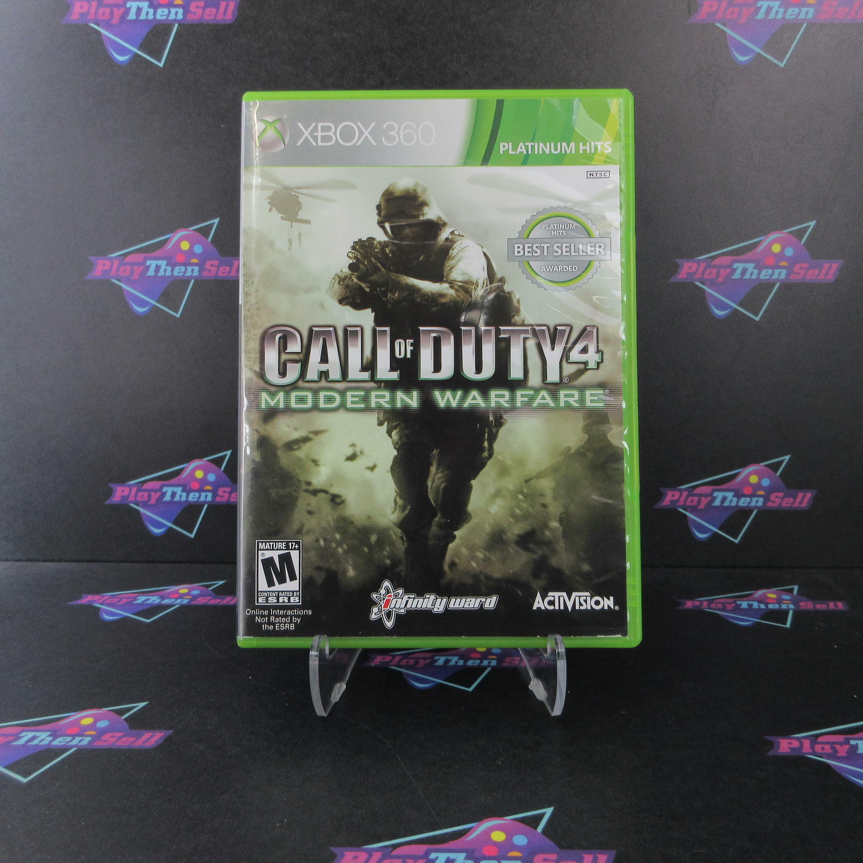 Call of Duty 4 Modern Warfare Xbox 360 PH Complete - Excellent