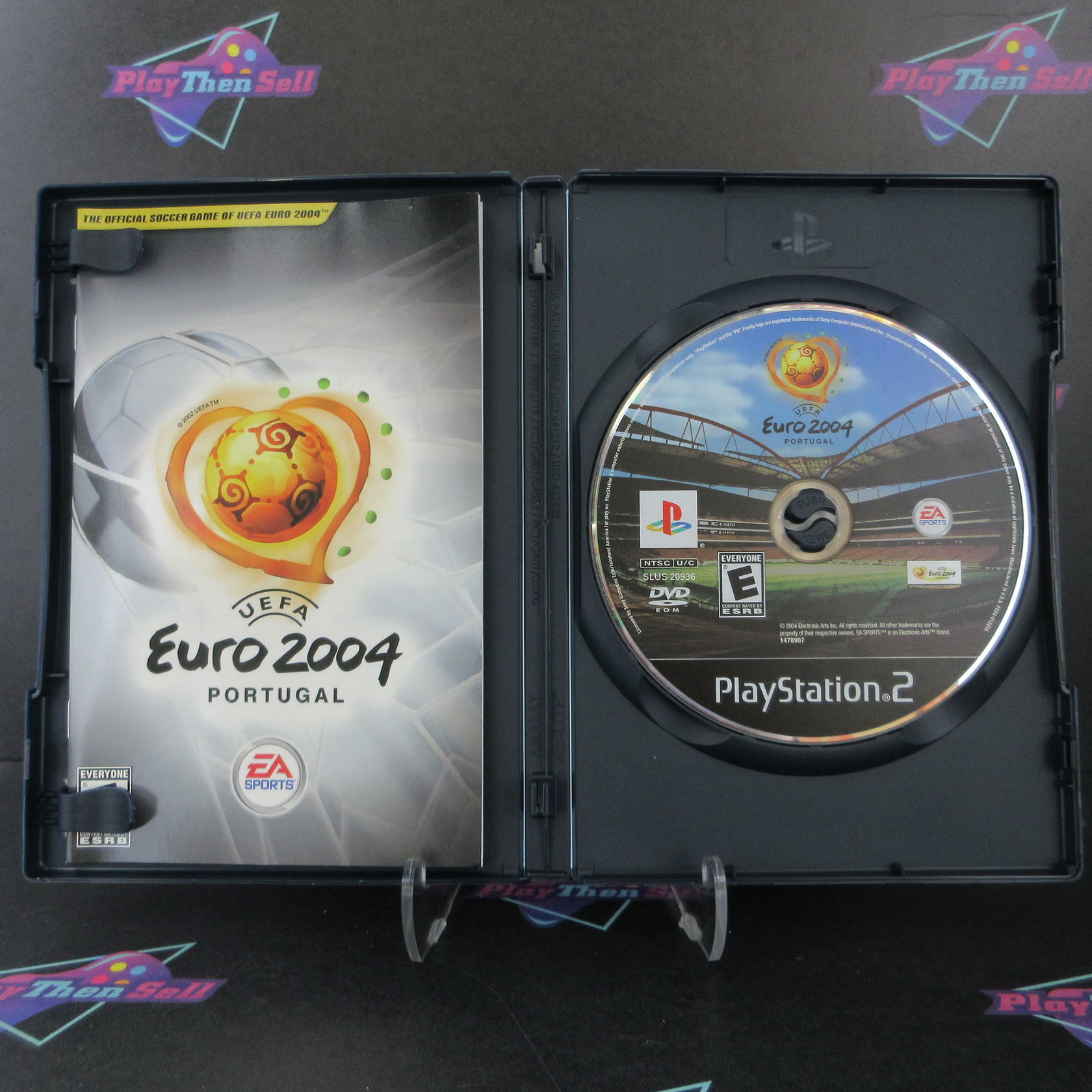 UEFA Euro 2004 Portugal PS2 PlayStation 2 - Like New