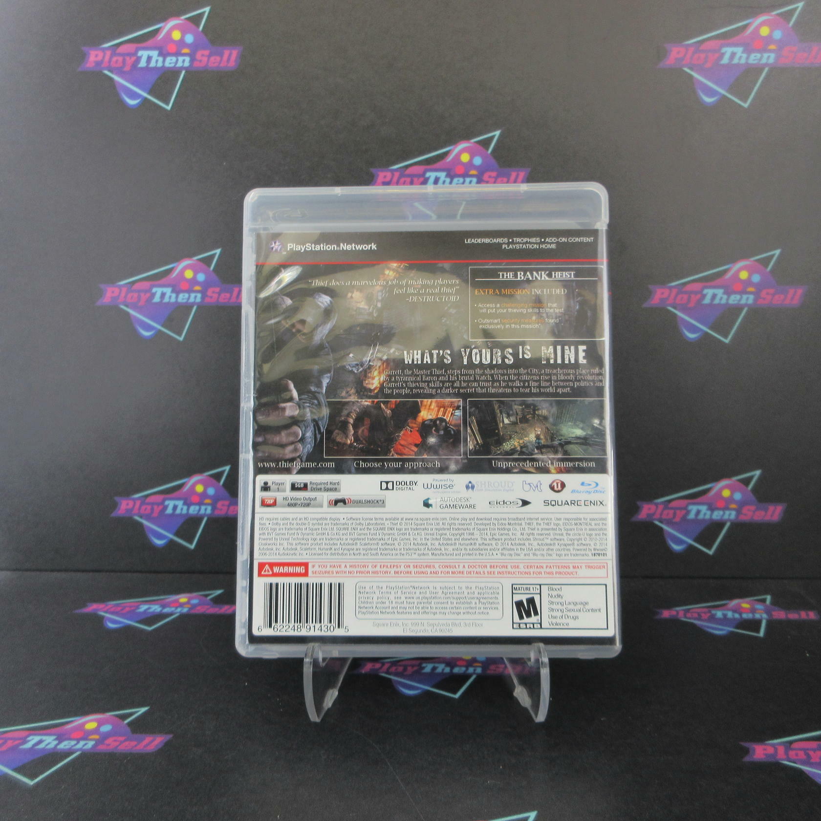 Thief PS3 PlayStation 3 - Like New