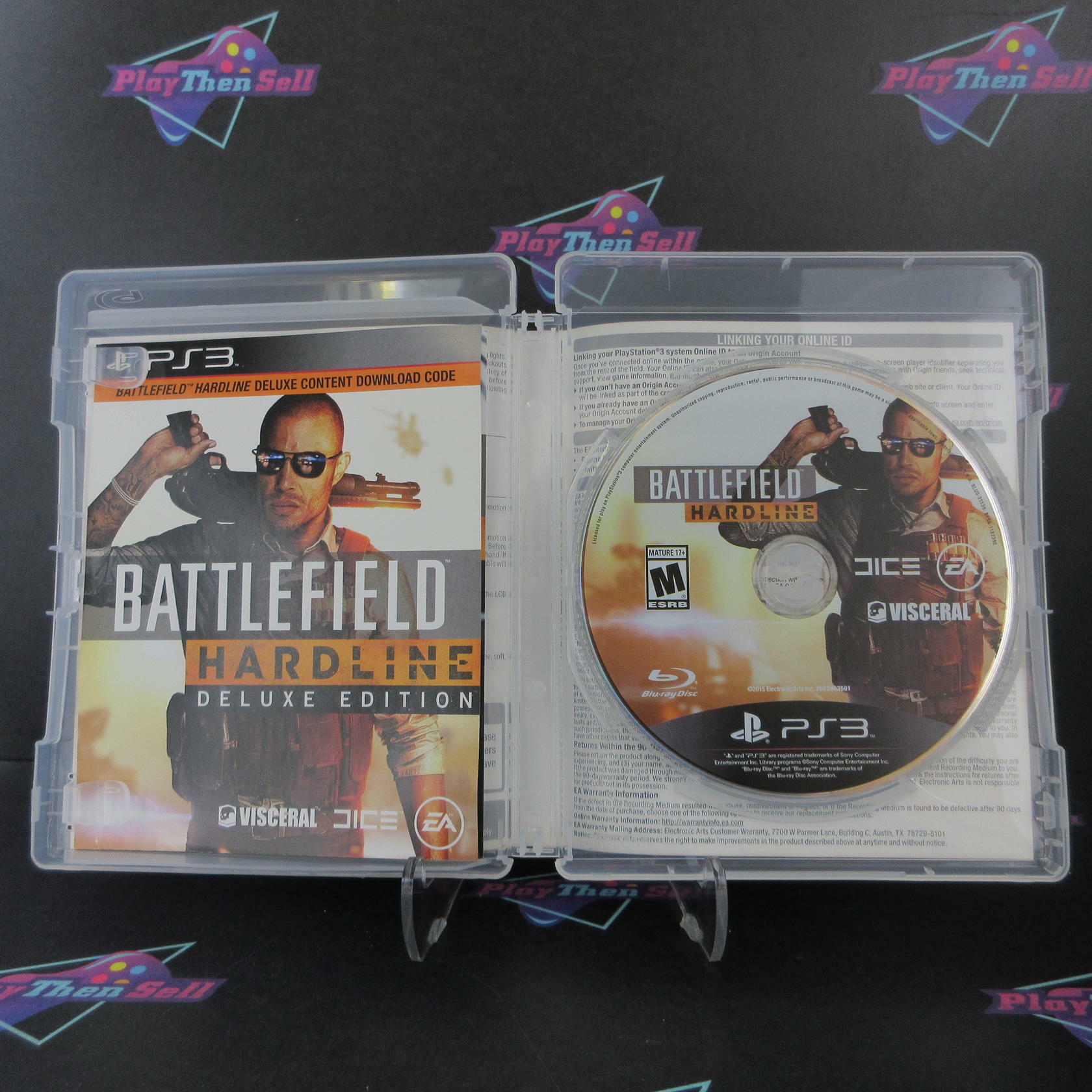 Battlefield Hardline Deluxe Edition PS3 PlayStation 3 - Like New