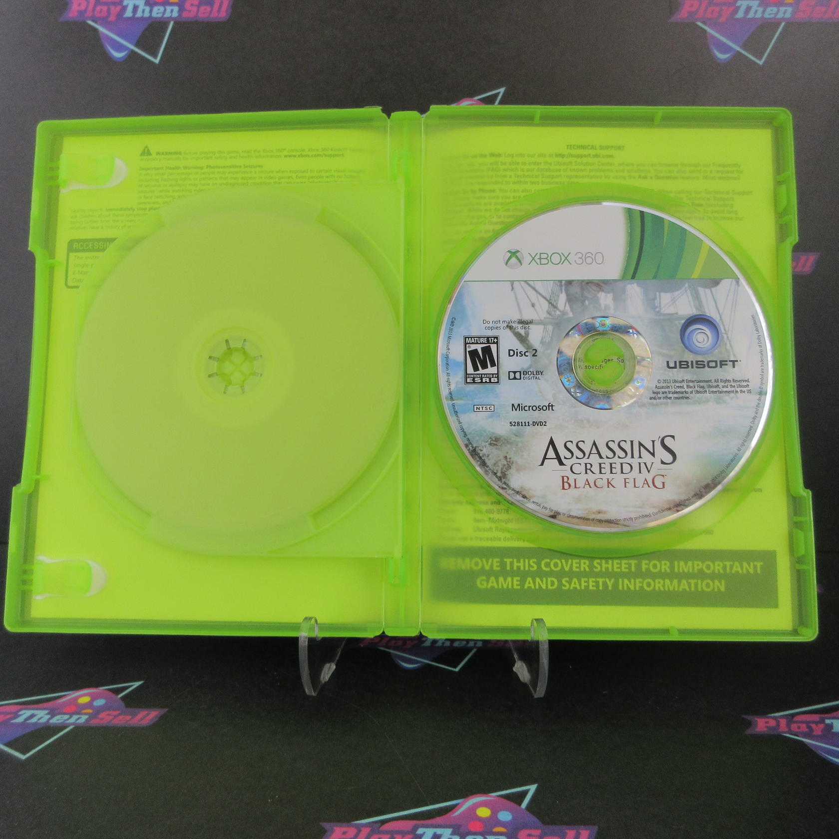 Assassin's Creed IV 4 Black Flag Xbox 360 Complete - Excellent