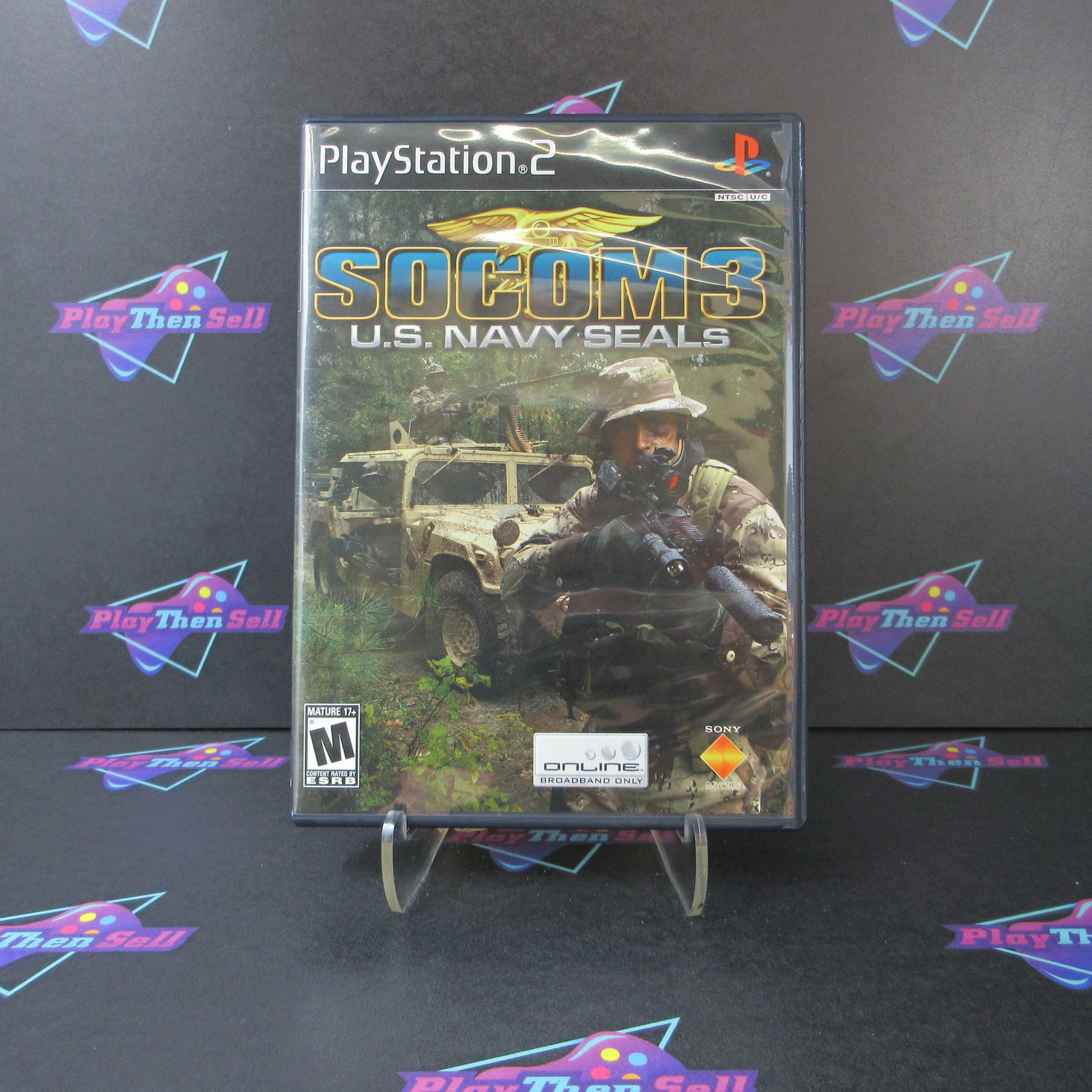 SOCOM 3 US Navy Seals PS2 PlayStation 2 - Like New