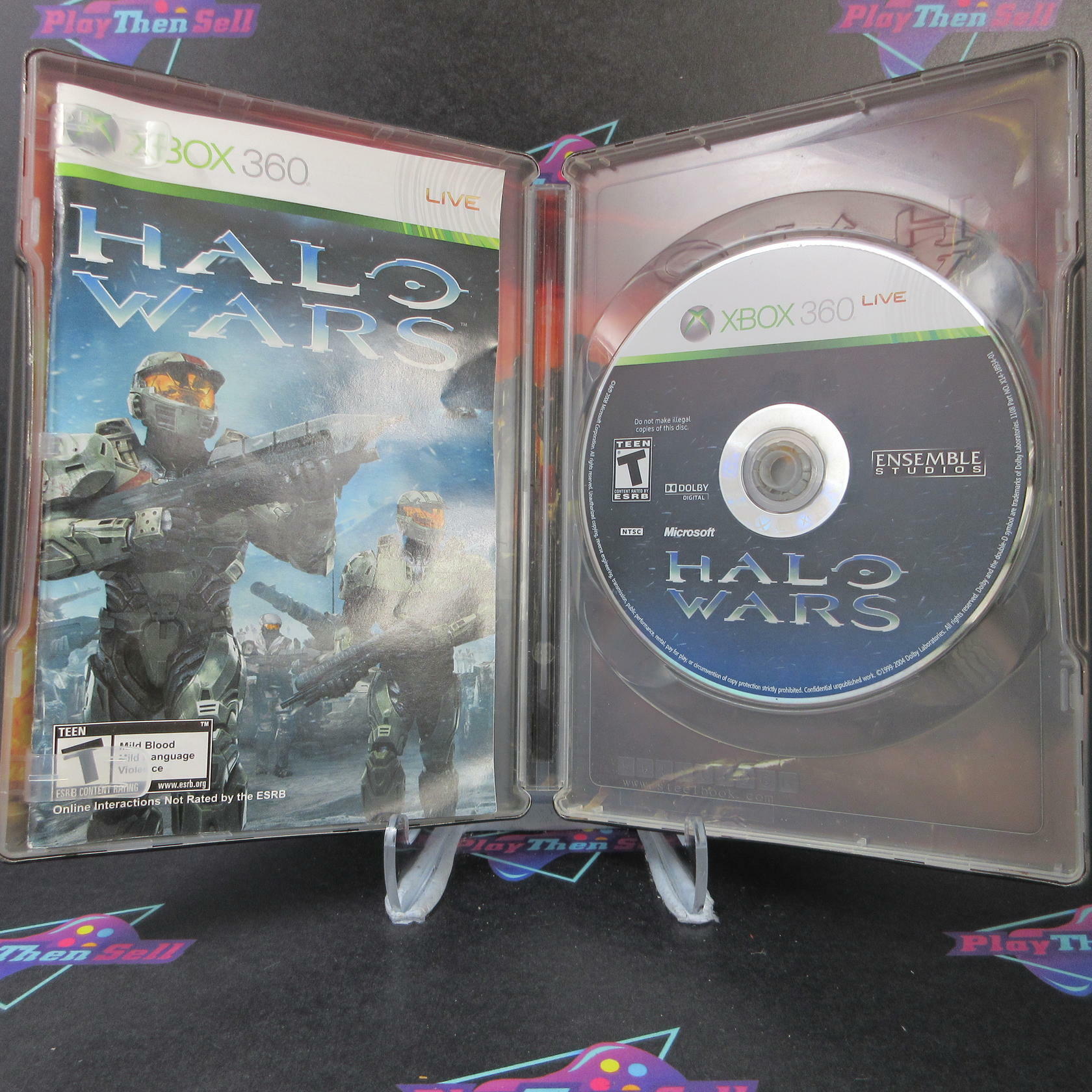 Halo Wars Limited Edition Steelbook Xbox 360 - Like New