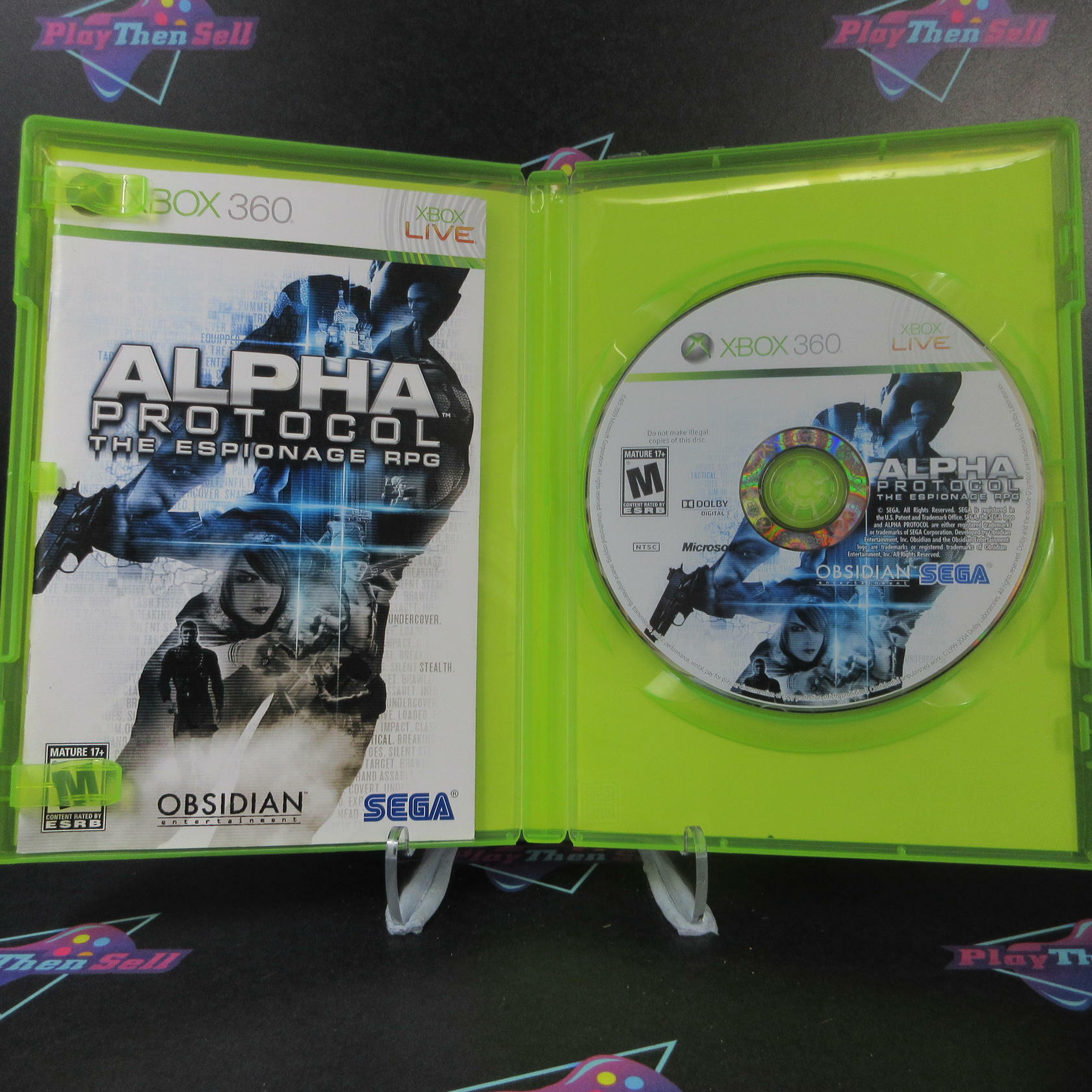 Alpha Protocol The Espionage RPG Xbox 360 - Like New