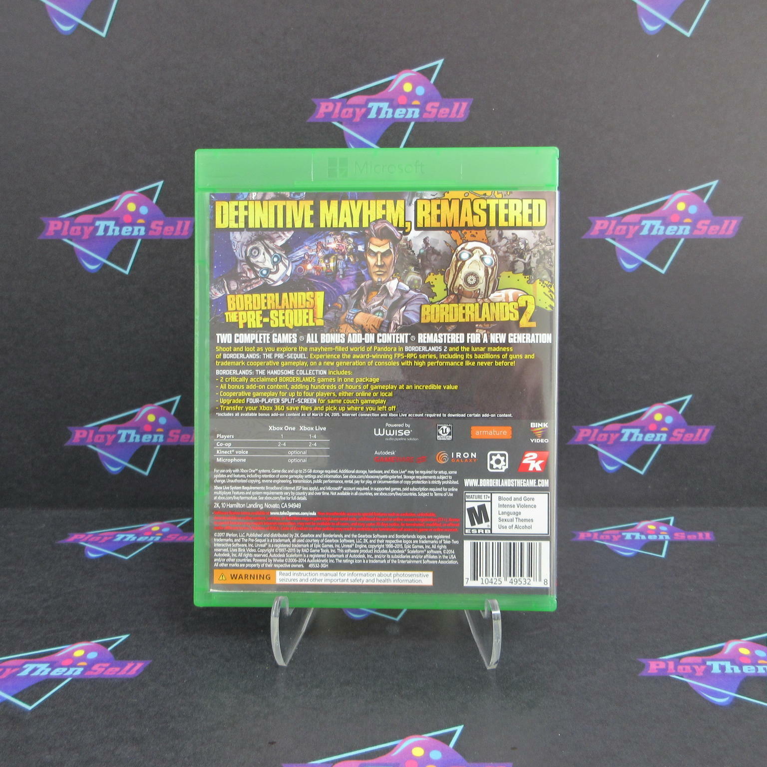 Borderlands The Handsome Collection Xbox One - Like New