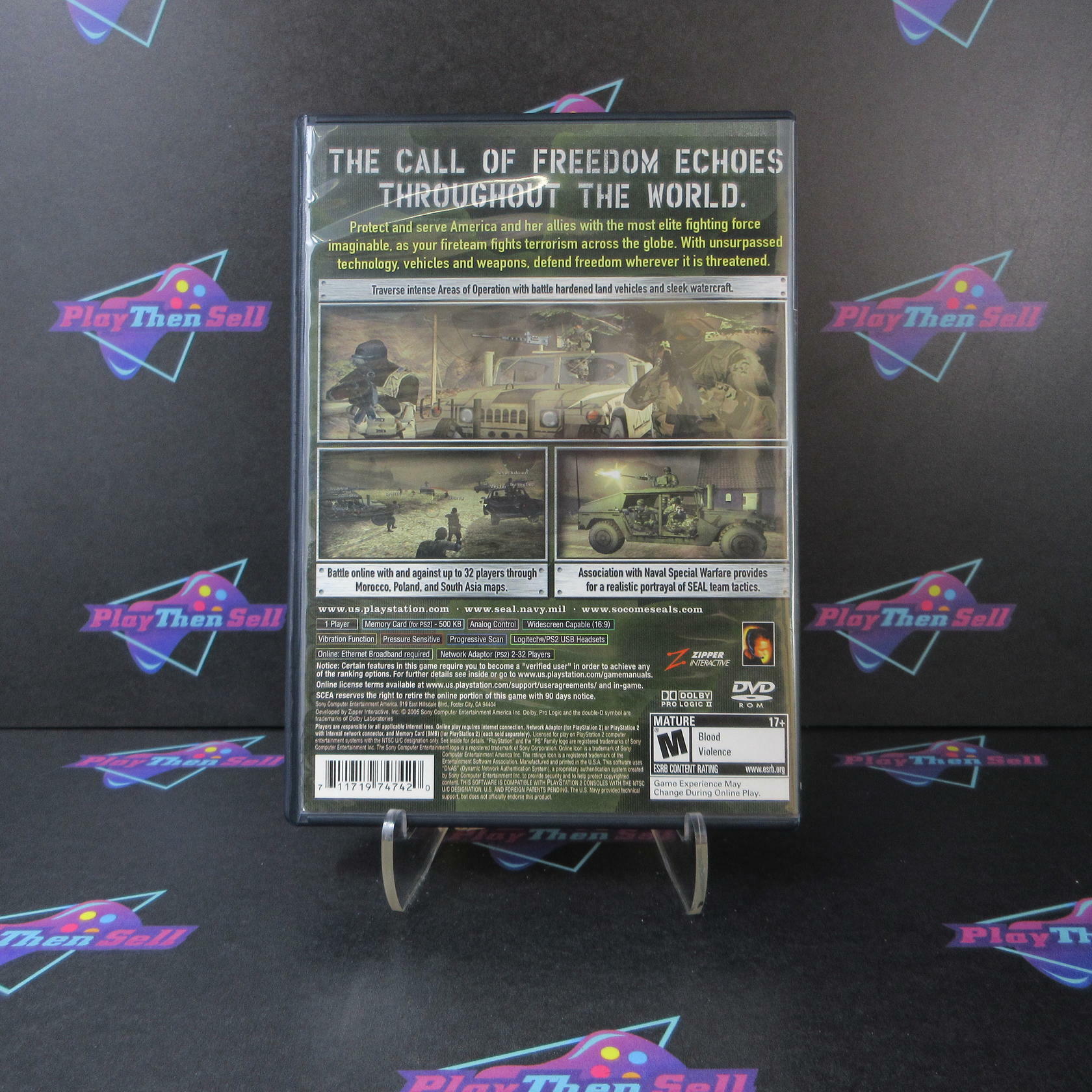 SOCOM 3 US Navy Seals PS2 PlayStation 2 - Like New