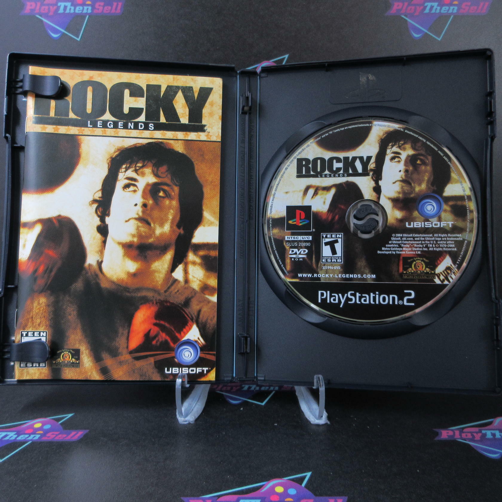 Rocky Legends PS2 PlayStation 2 + Reg Card - Like New