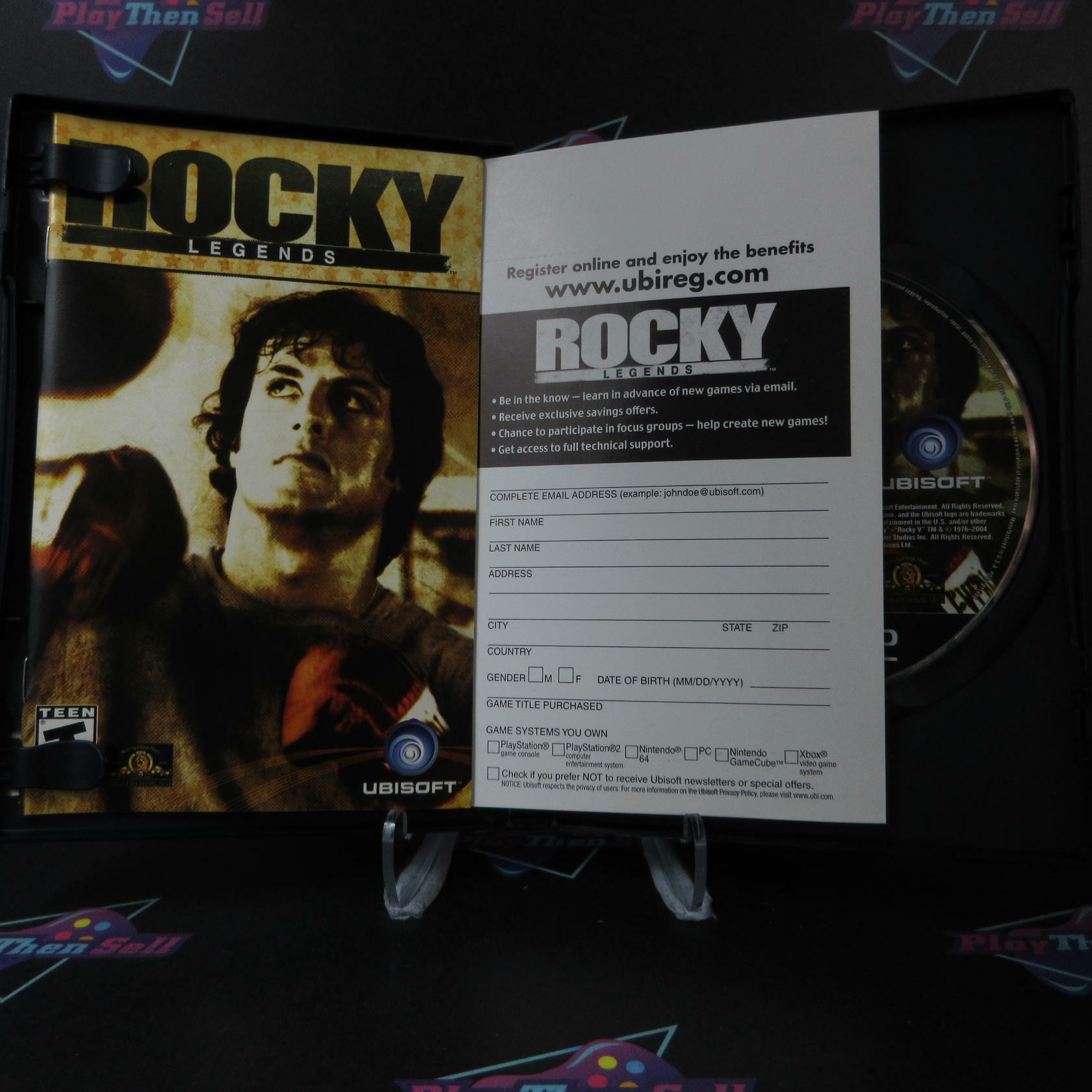 Rocky Legends PS2 PlayStation 2 + Reg Card - Like New