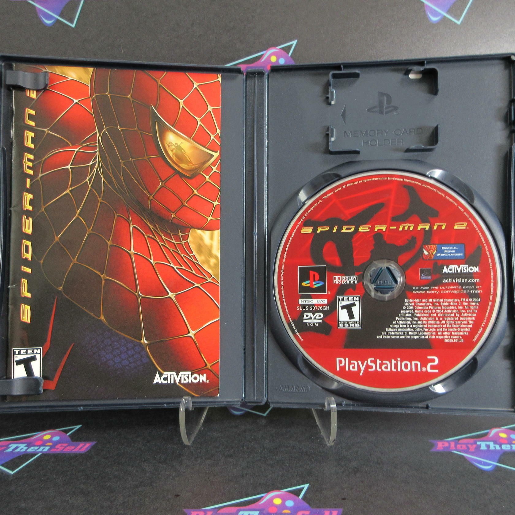 Spider-Man 2 GH PS2 PlayStation 2 AD Complete CIB - Very Good