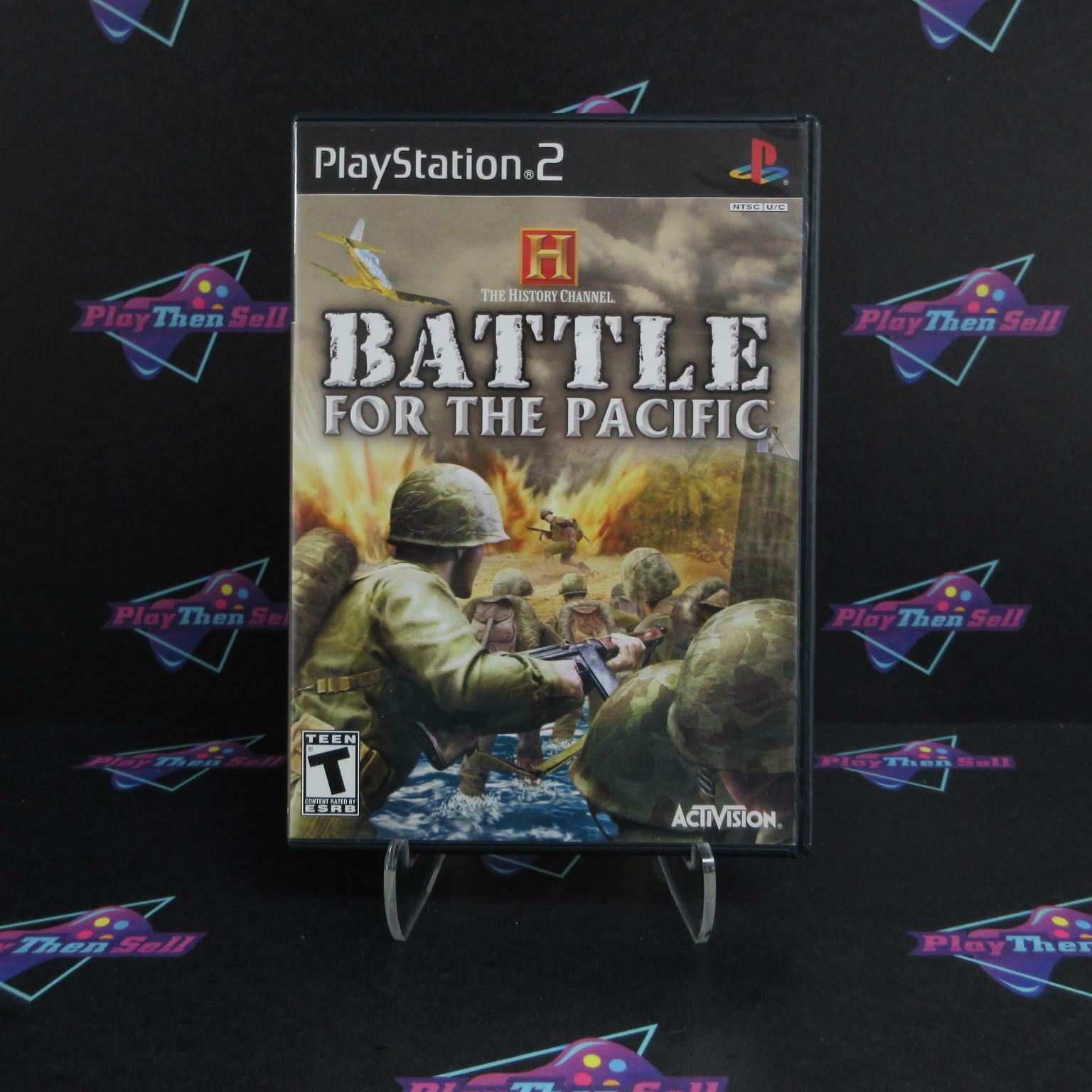 History Channel Battle For the Pacific PS2 PlayStation 2 - Like New