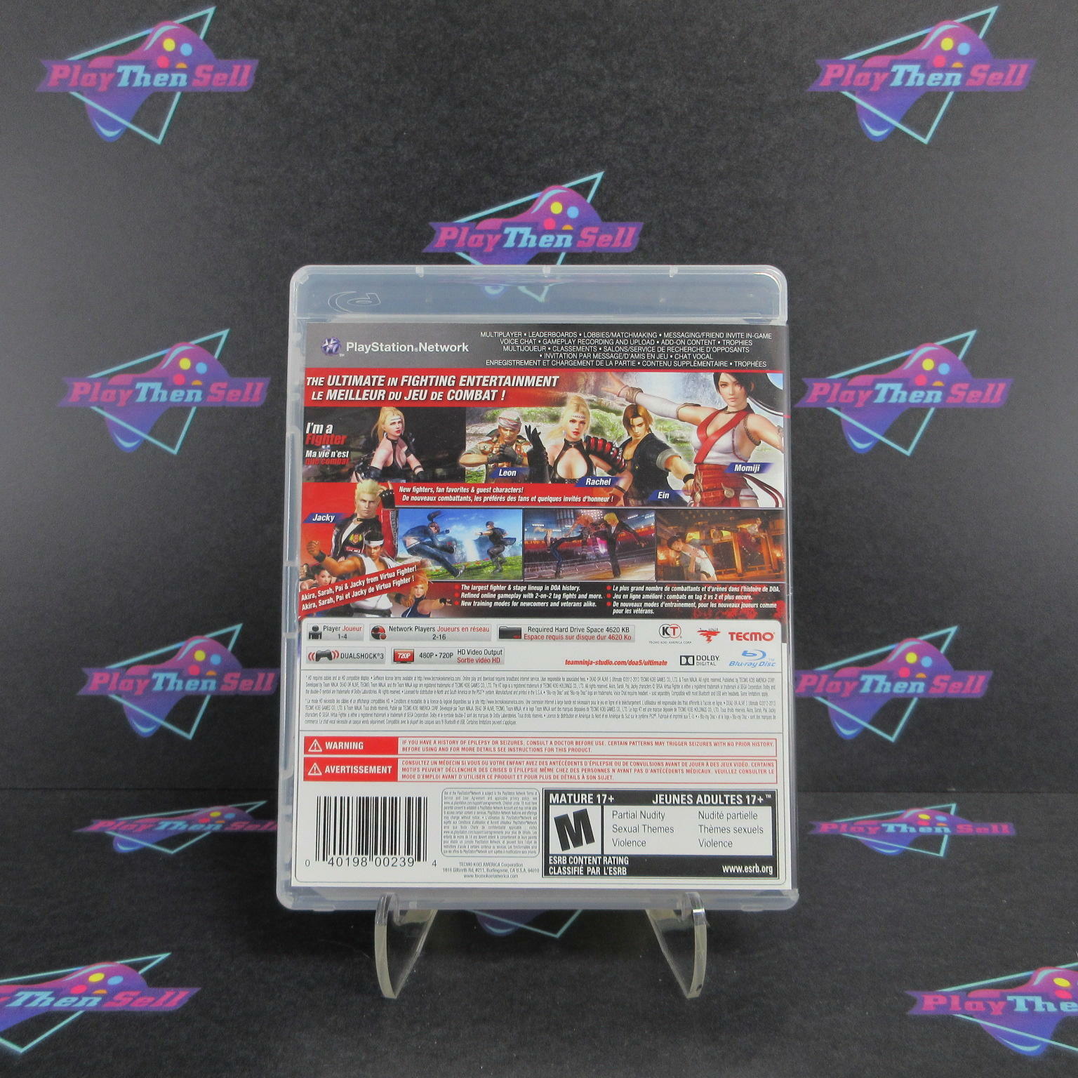 Dead or Alive 5 Ultimate PS3 PlayStation 3 - Like New