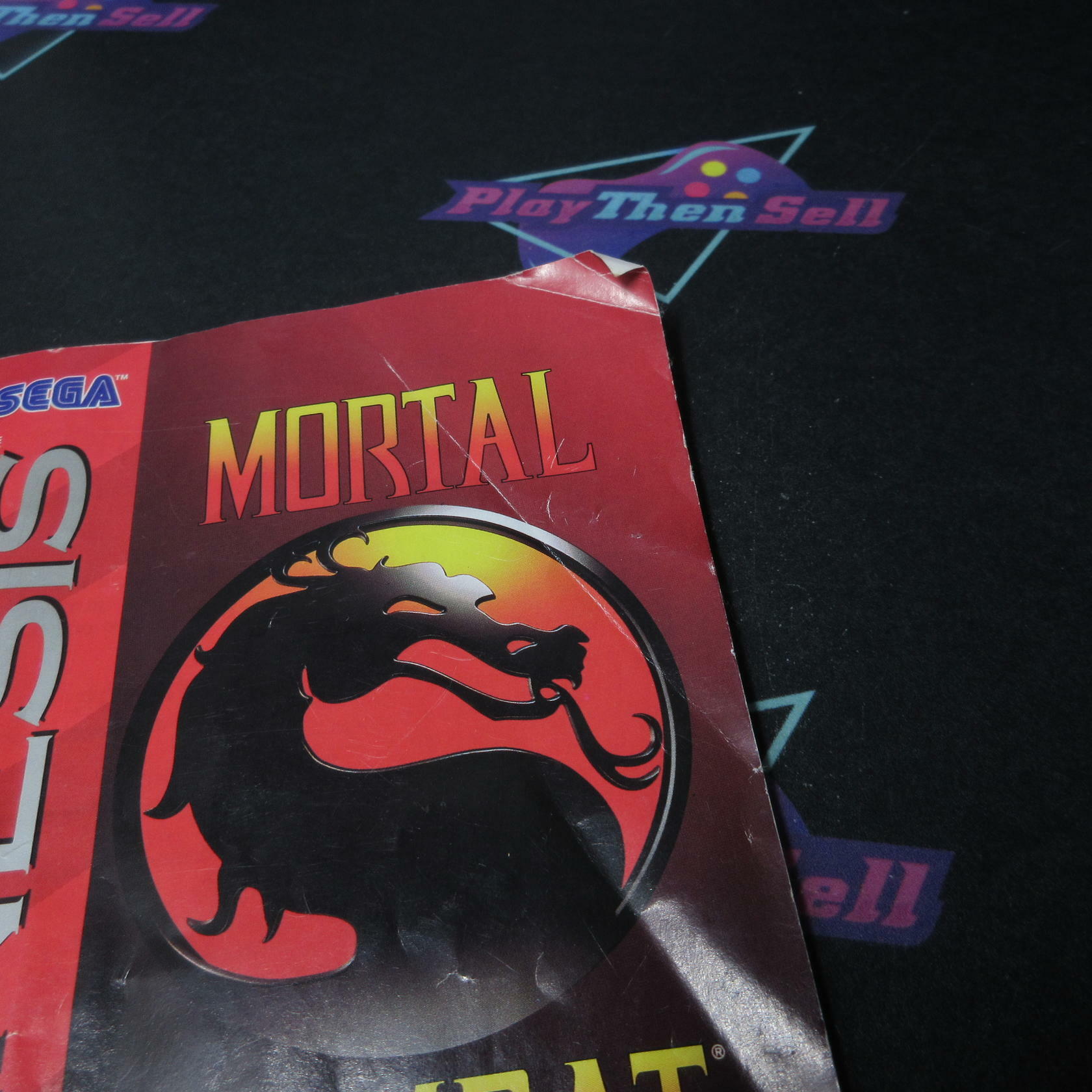 Mortal Kombat Sega Genesis Boxed AD/MD Complete CIB Authentic / Tested - Very Good