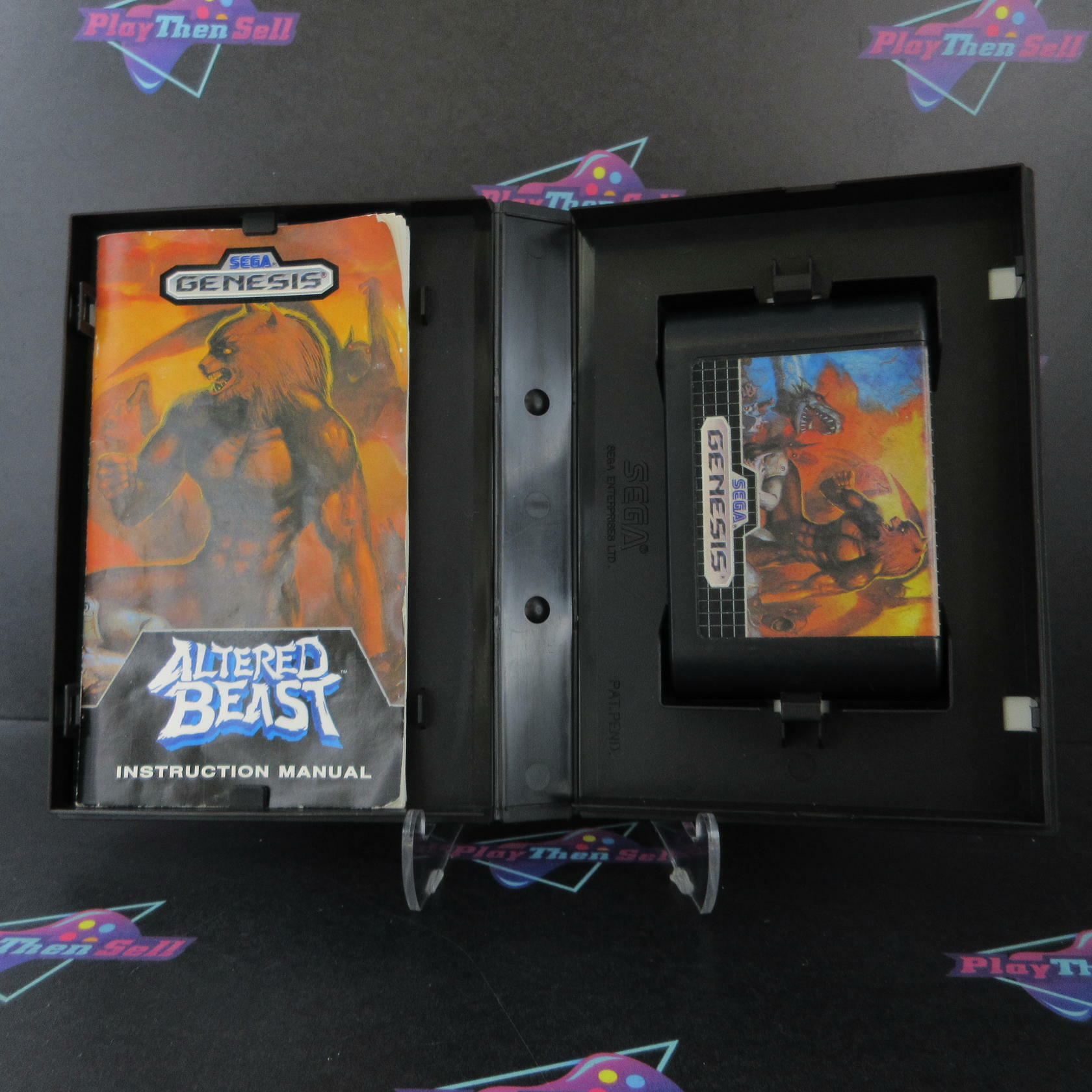Altered Beast Sega Genesis Boxed AD/MD Complete CIB Authentic / Tested - Very Good