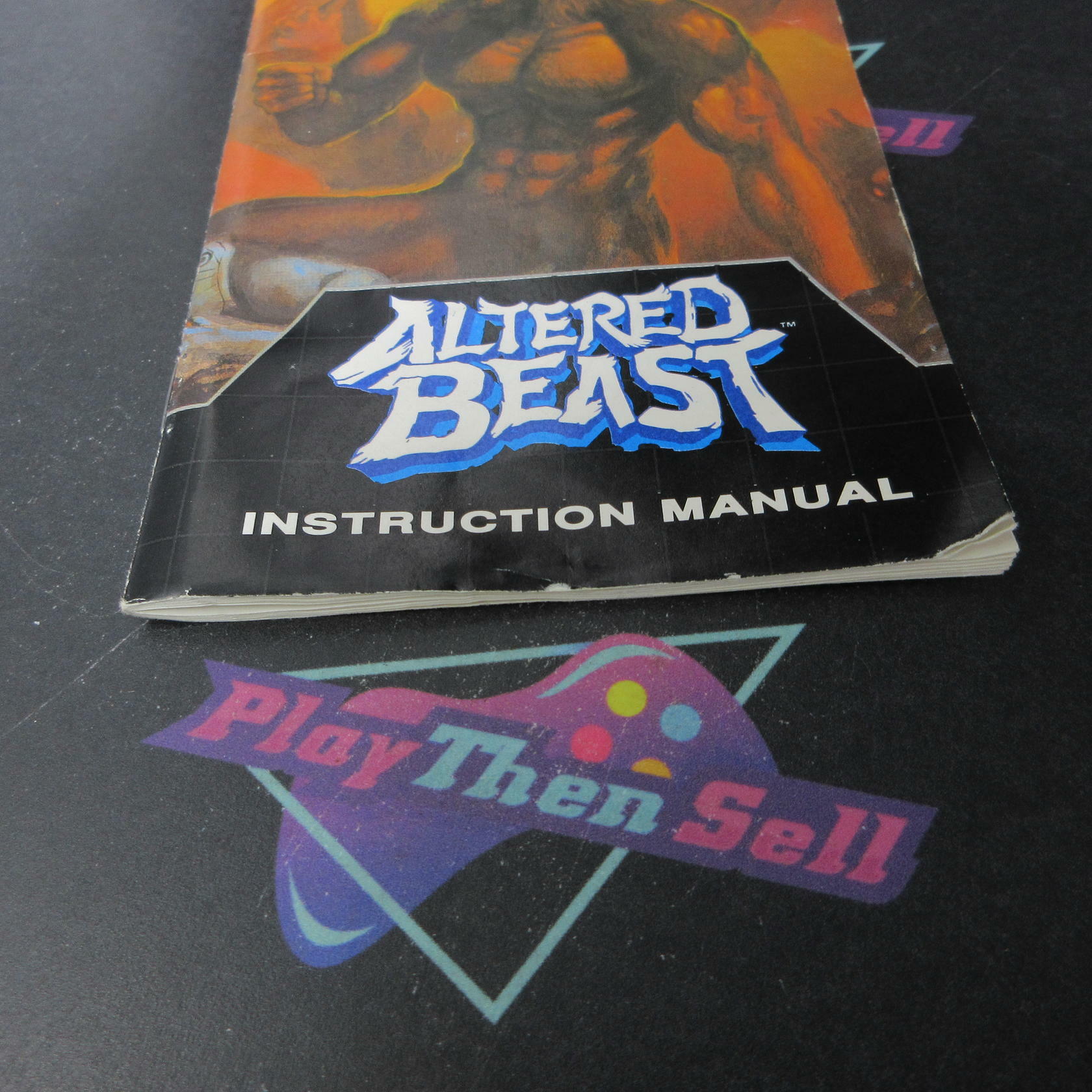 Altered Beast Sega Genesis Boxed AD/MD Complete CIB Authentic / Tested - Very Good