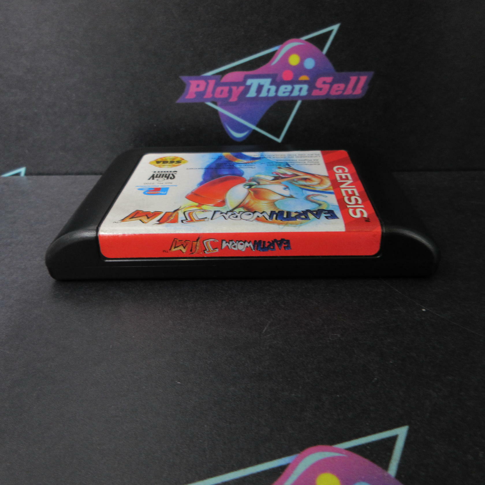 Earthworm Jim Sega Genesis Boxed CS Complete CIB - Very Good