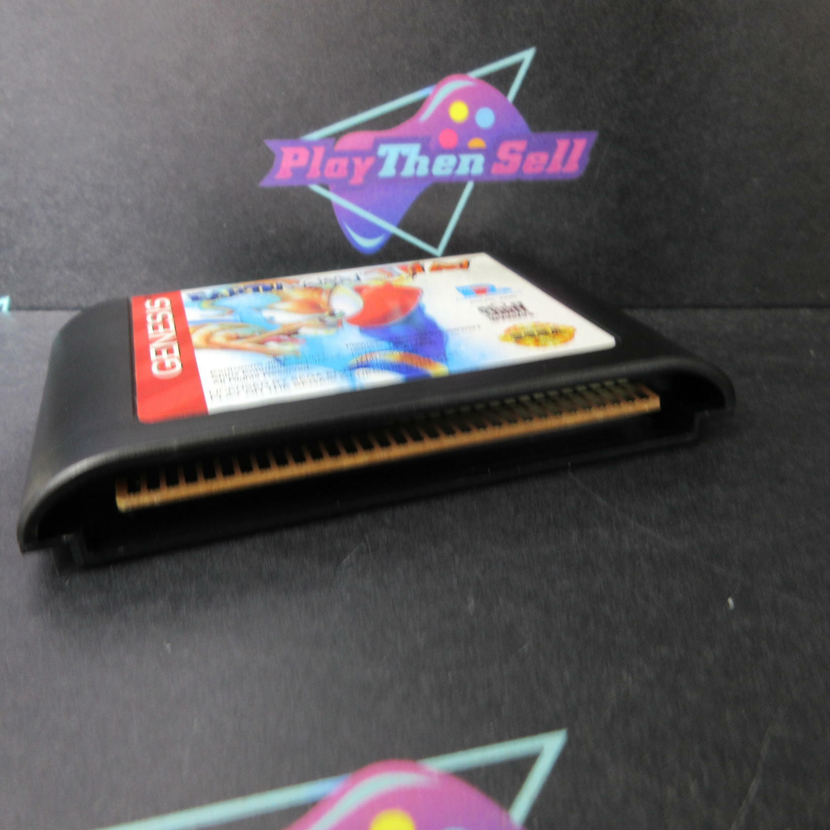 Earthworm Jim Sega Genesis Boxed CS Complete CIB - Very Good