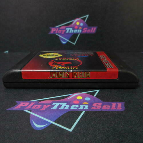 Mortal Kombat Sega Genesis Boxed CS/NM Authentic / Tested - Very Good