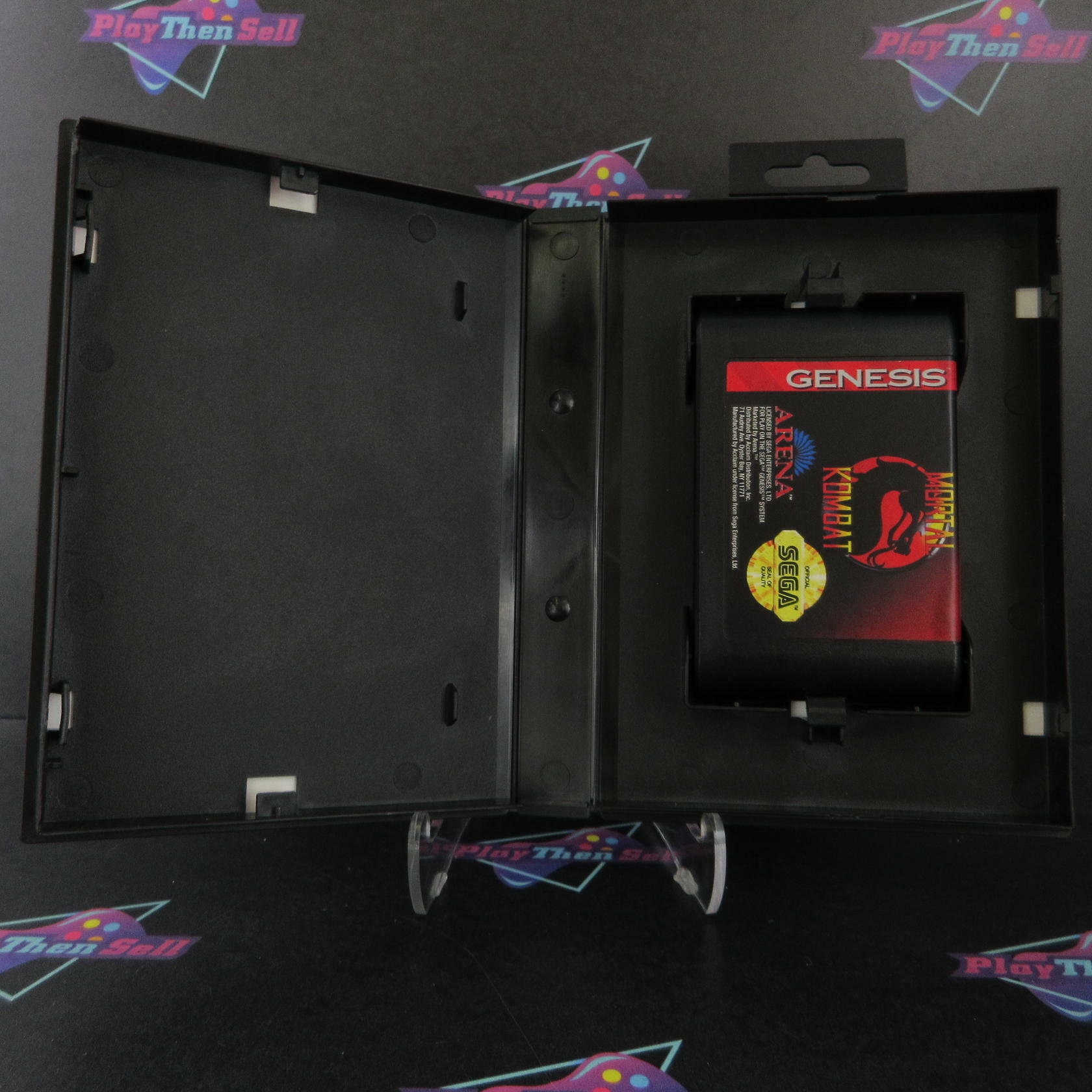 Mortal Kombat Sega Genesis Boxed CS/NM Authentic / Tested - Very Good