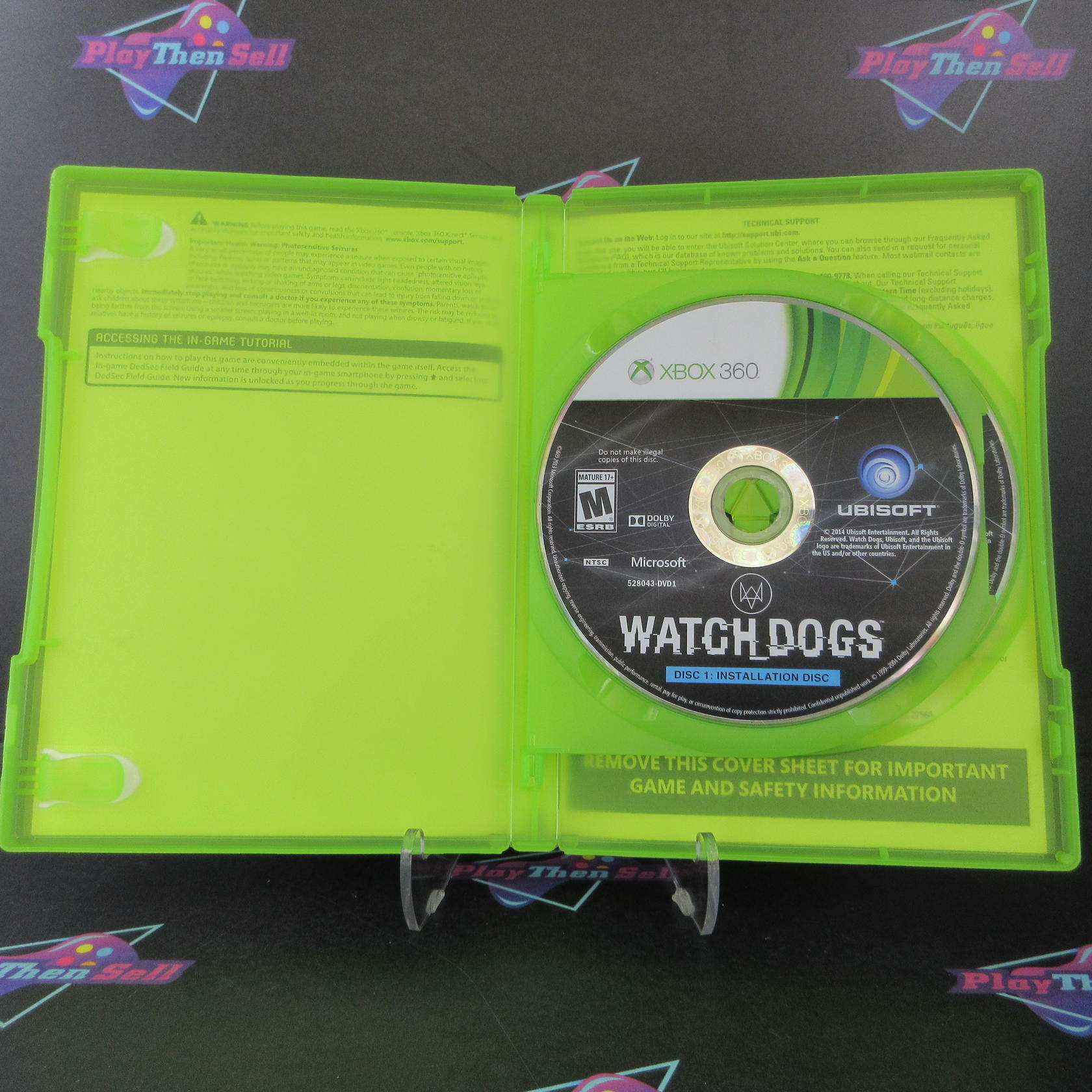 Watch Dogs Xbox 360 Complete - Excellent