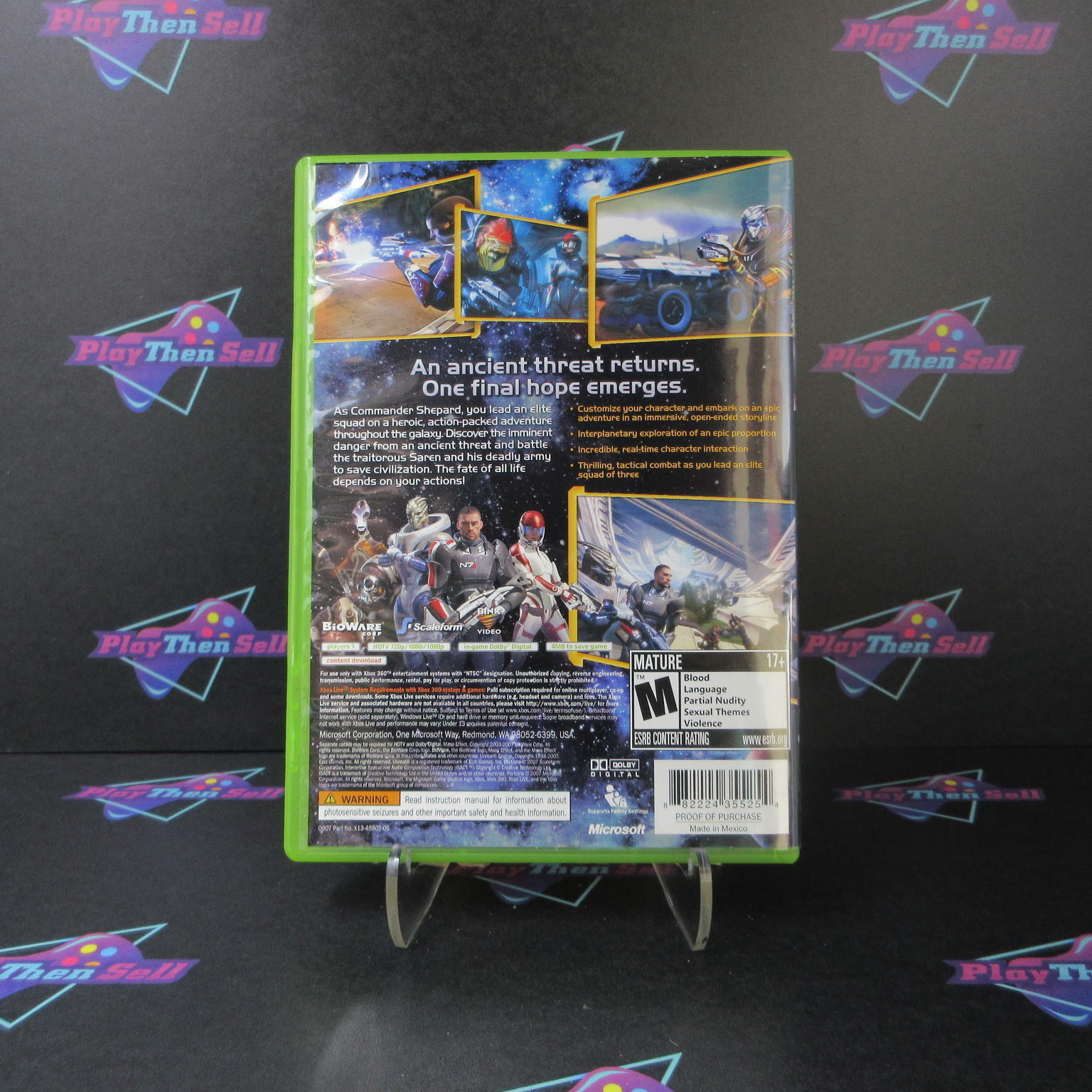 Mass Effect Xbox 360 Complete - Excellent