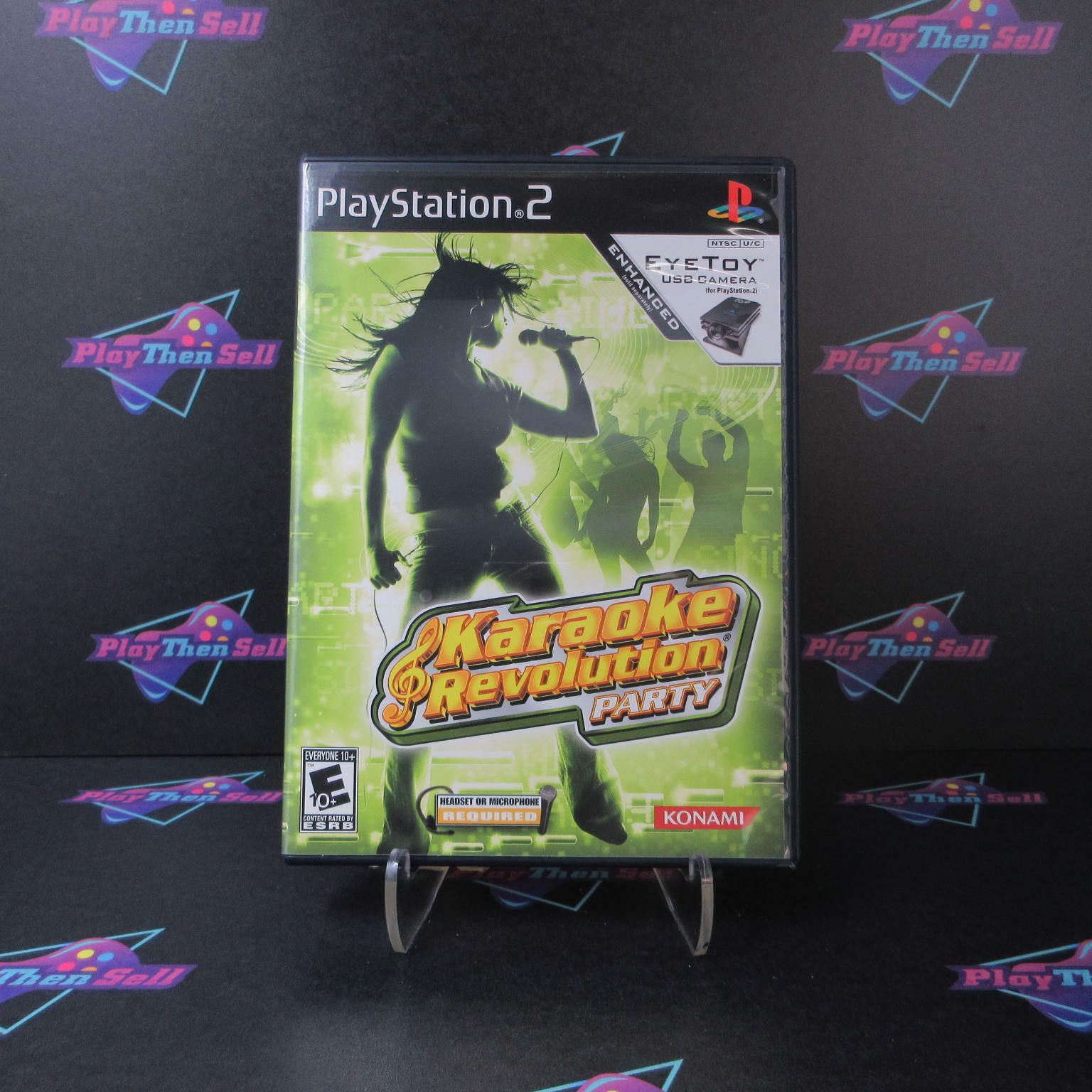 Karaoke Revolution Party PS2 PlayStation 2 Complete - Excellent