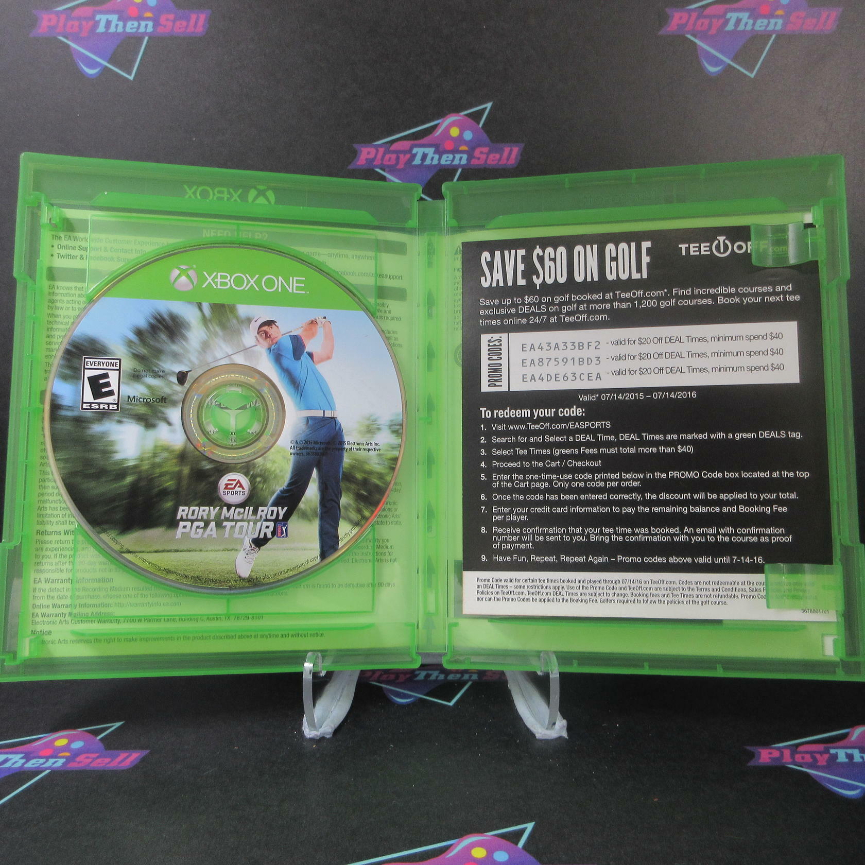Rory McIlroy PGA Tour Xbox One Complete - Excellent