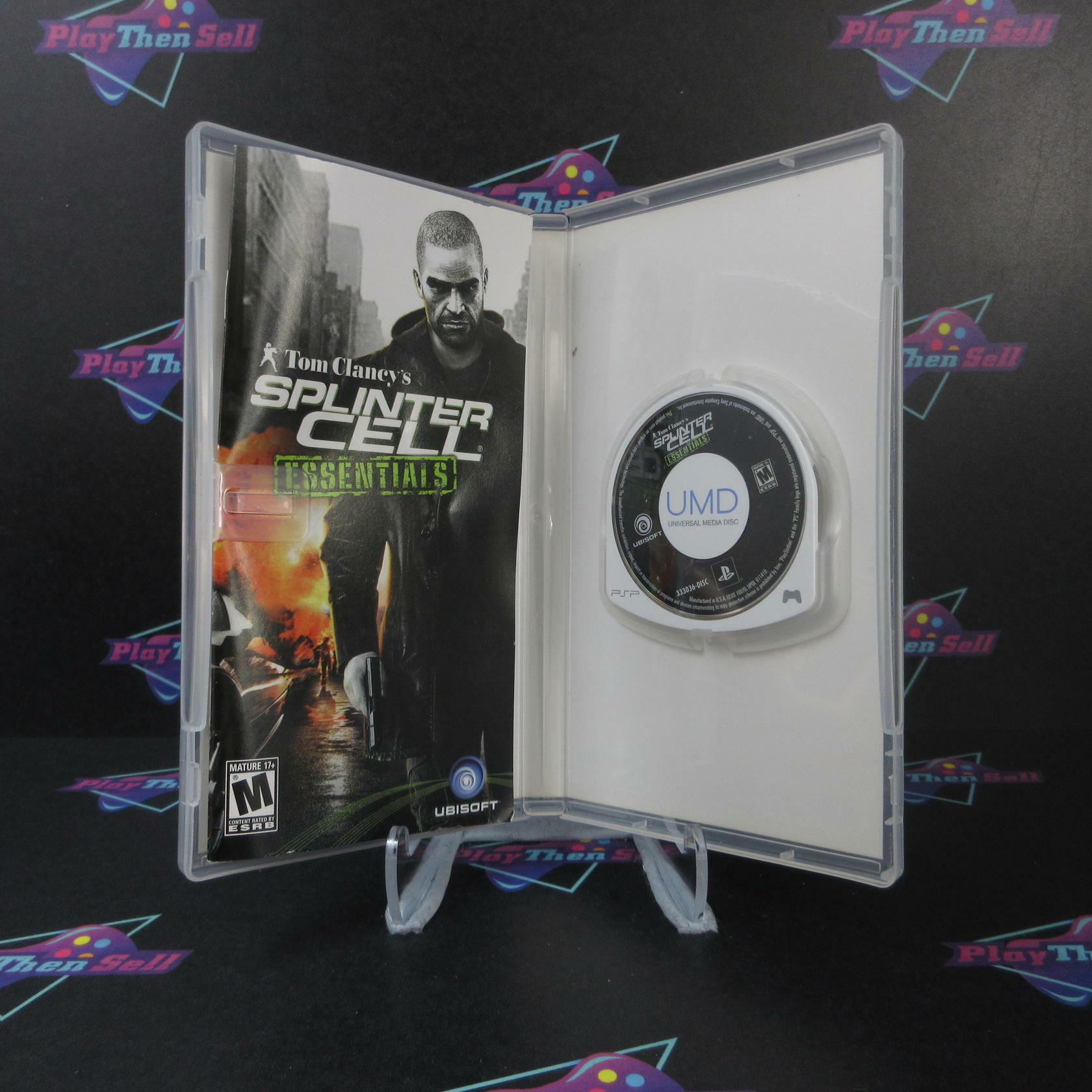 Tom Clancy's Splinter Cell Essentials Sony PSP Complete - Excellent