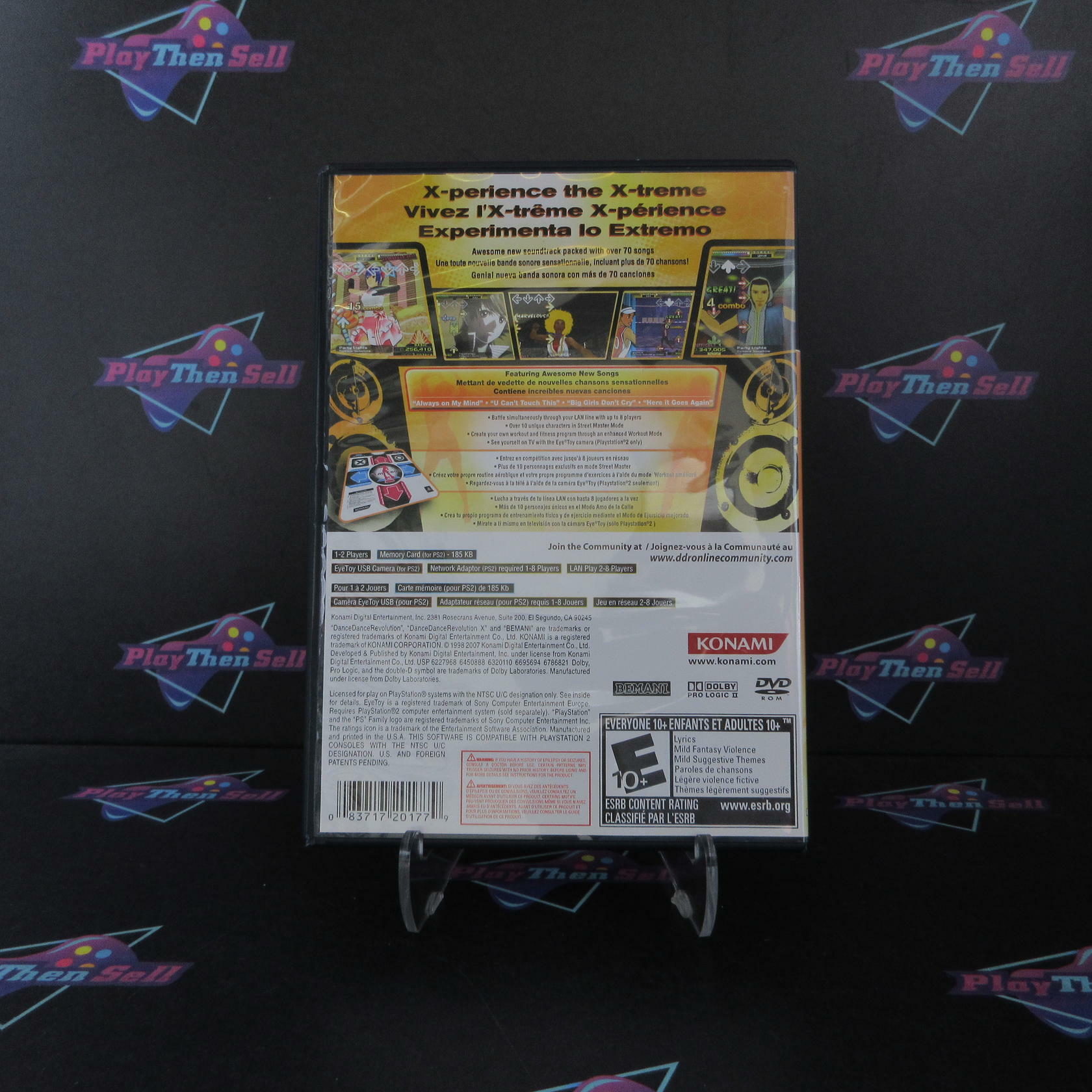 Dance Dance Revolution X PS2 PlayStation 2 Complete - Excellent