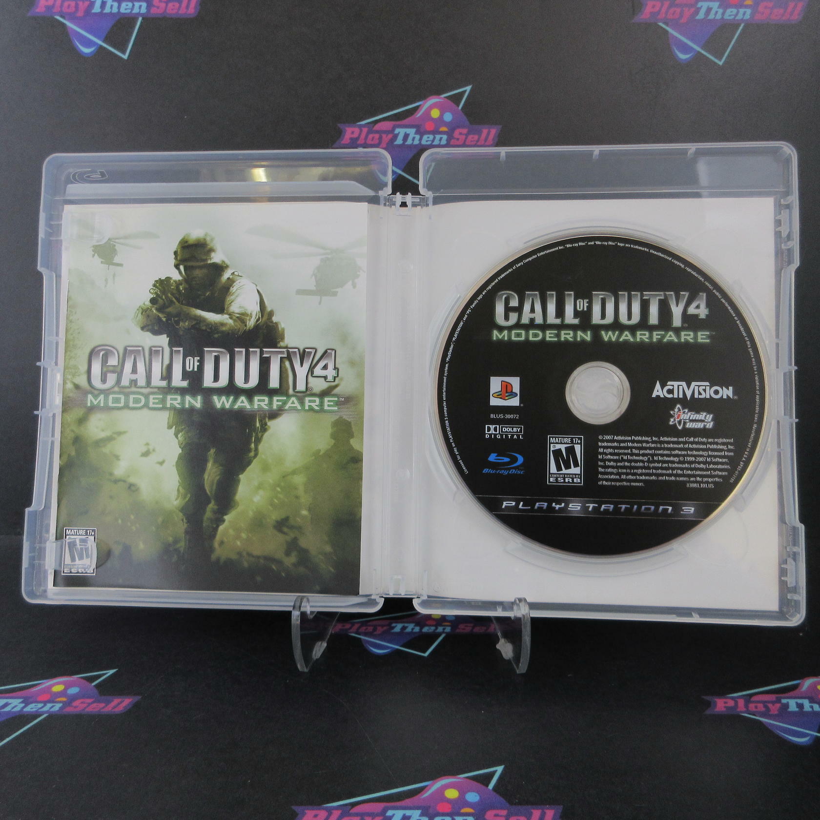 Call of Duty 4 Modern Warfare PS3 PlayStation 3 Complete - Excellent