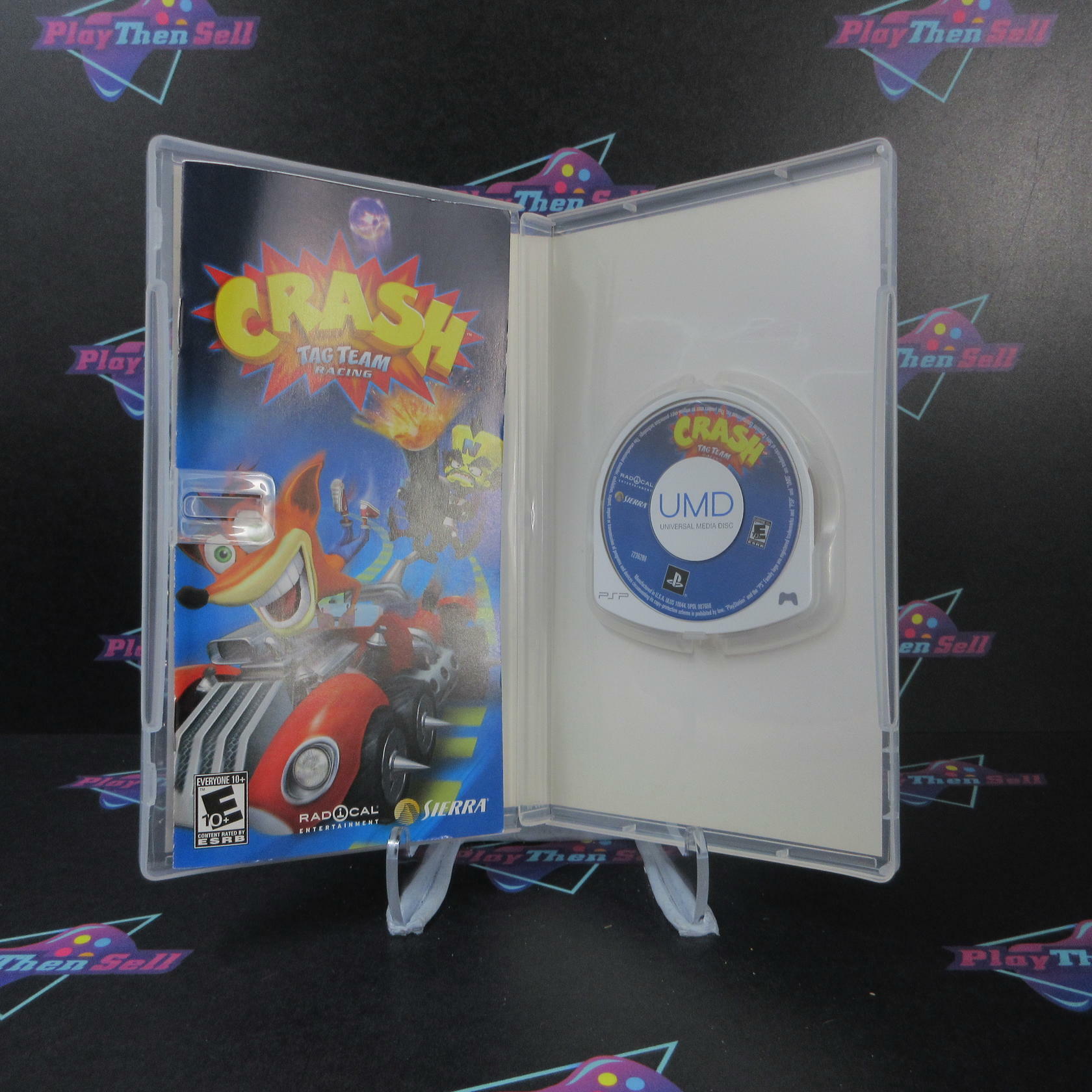 Crash Tag Team Racing Sony PSP Complete - Excellent