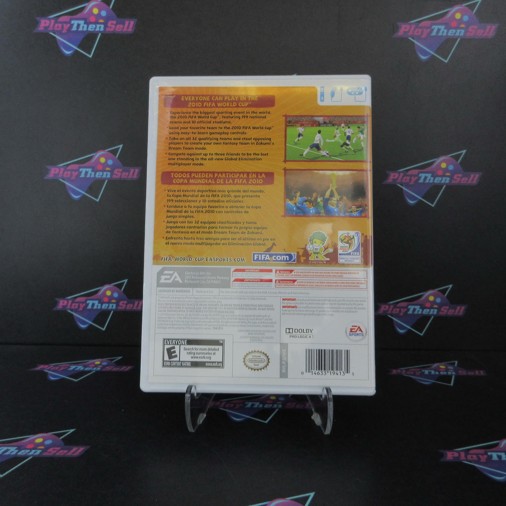 2010 FIFA World Cup South Africa Nintendo Wii Complete - Refurbished