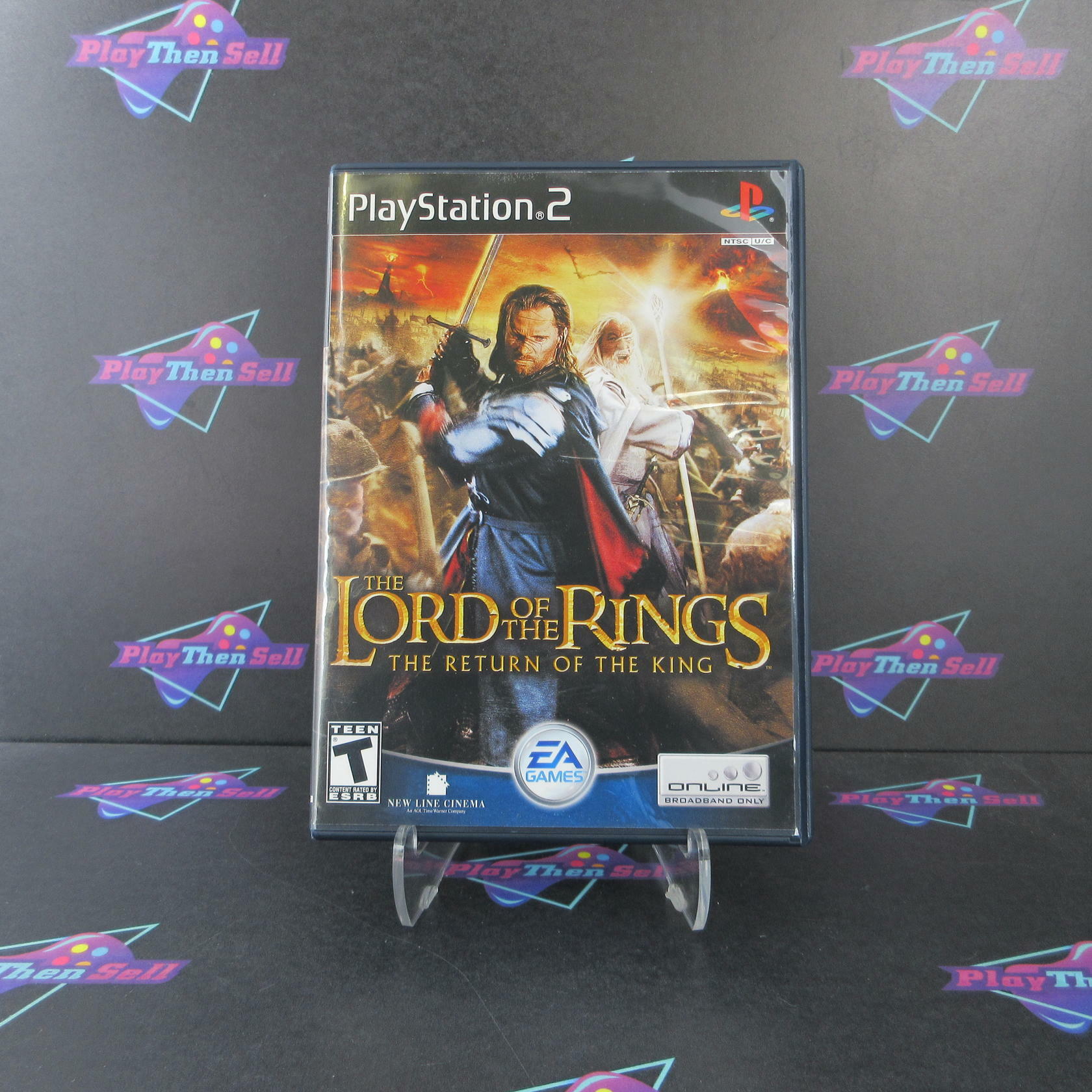 Lord of the Rings Return of the King PS2 PlayStation 2 Complete - Excellent