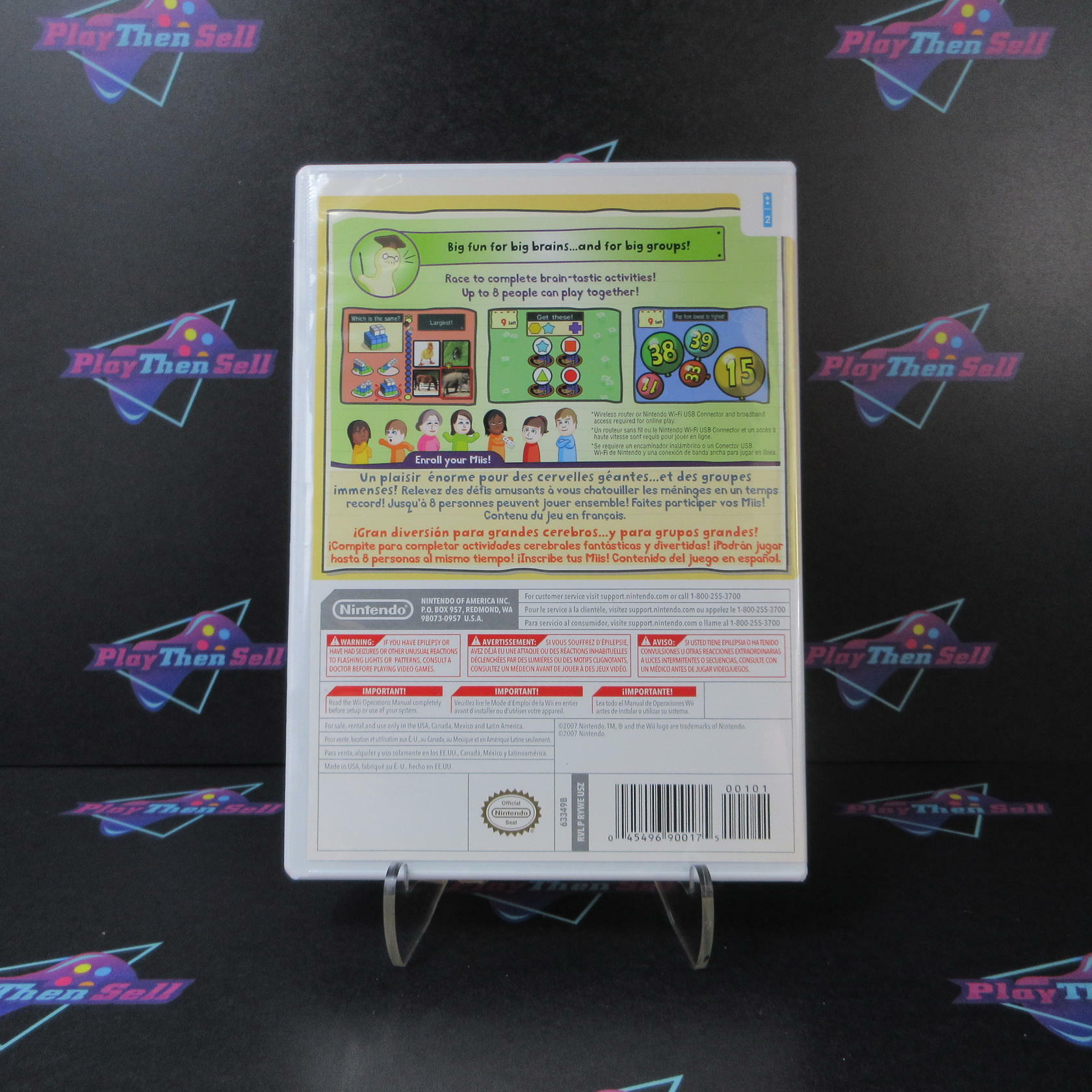 Big Brain Academy Wii Degree Nintendo Wii Complete - Excellent