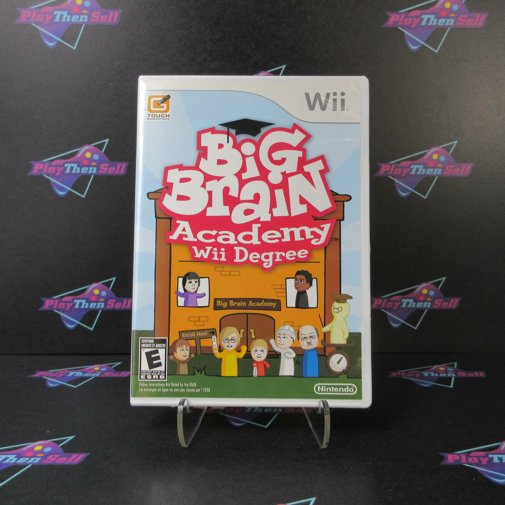 Big Brain Academy Wii Degree Nintendo Wii Complete - Excellent