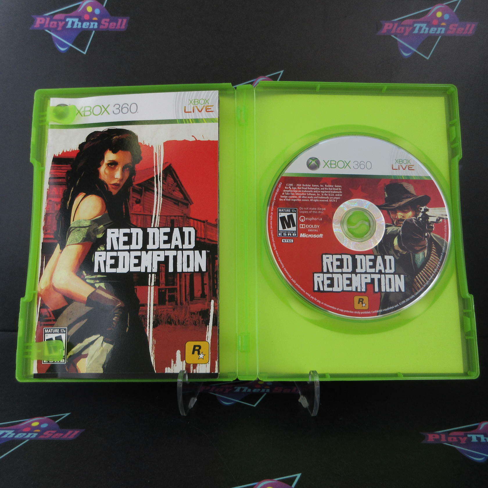Red Dead Redemption Xbox 360 + Map Complete - Excellent