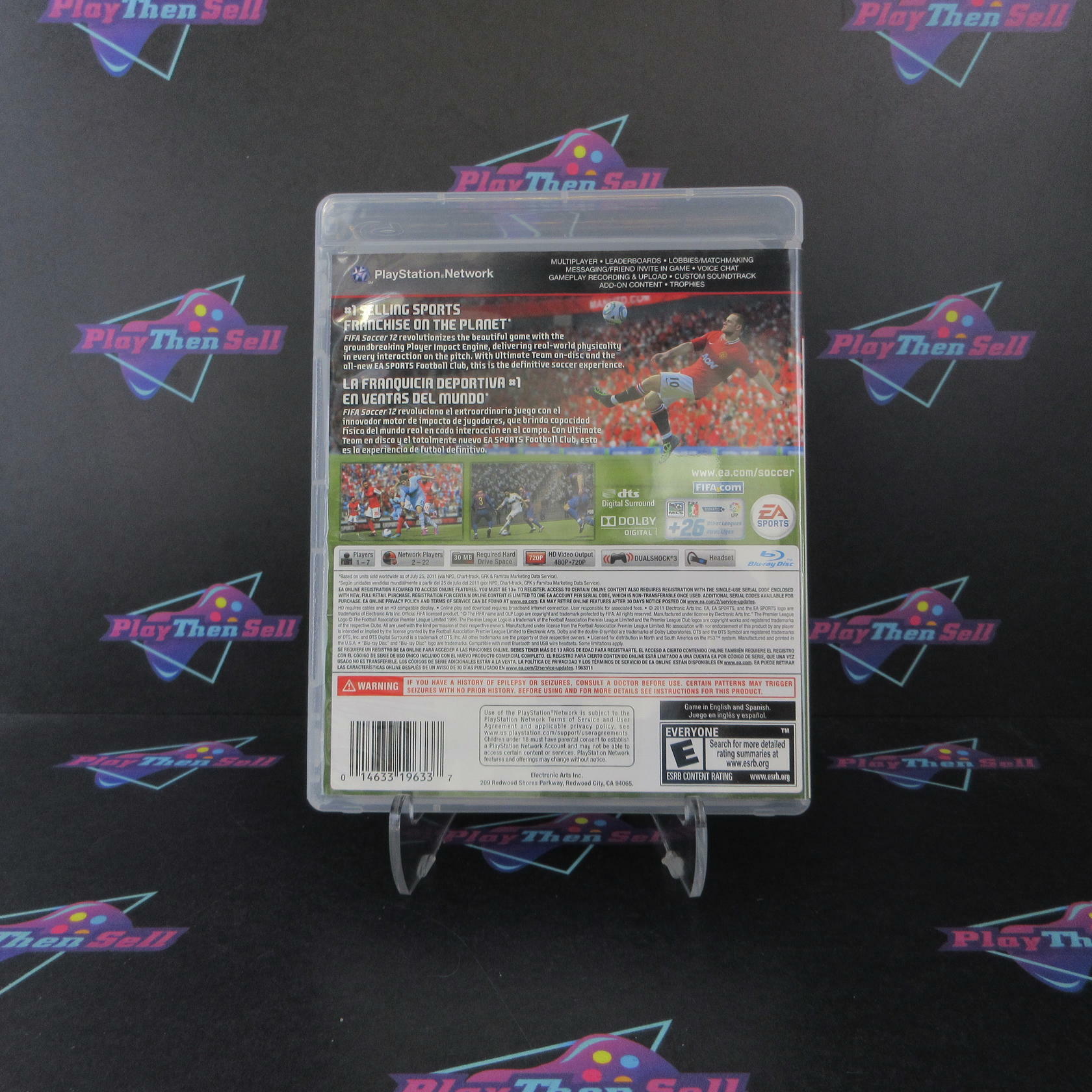 FIFA Soccer 12 PS3 Playstation 3 Complete - Excellent