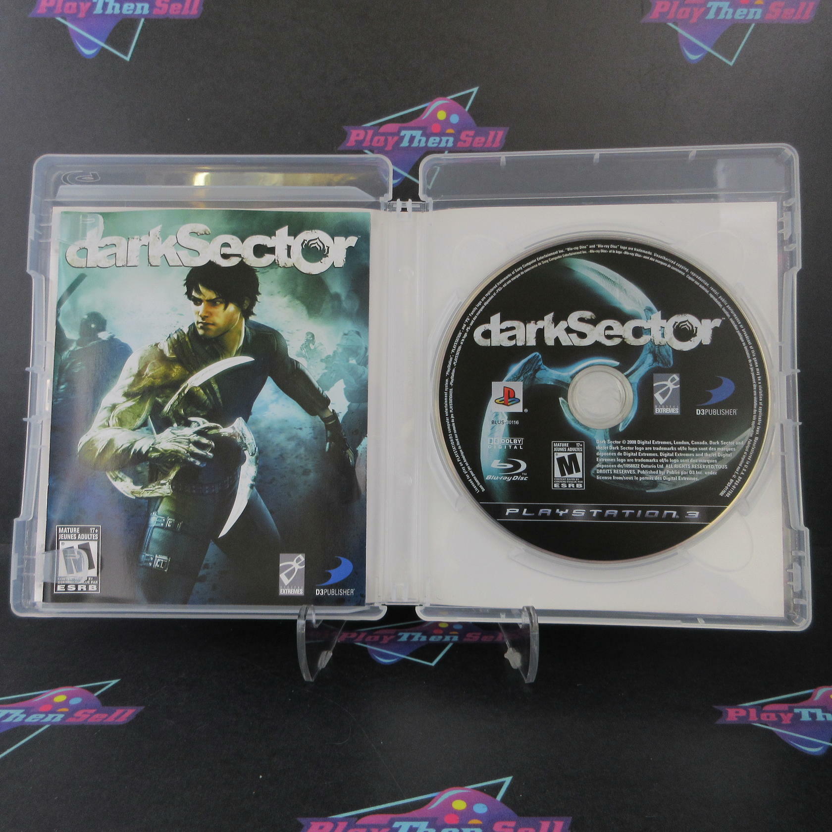 Dark Sector PS3 PlayStation 3 Complete - Excellent