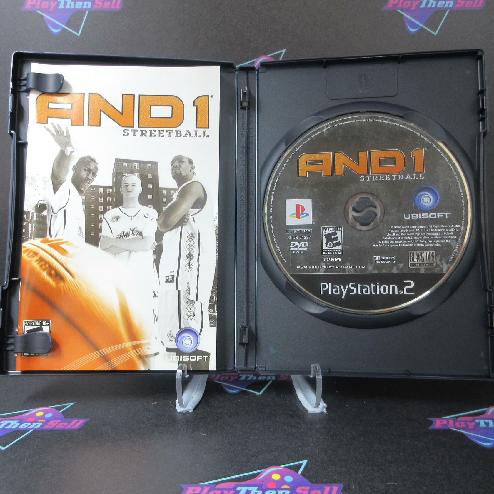 AND 1 Streetball PS2 PlayStation 2 Complete - Excellent