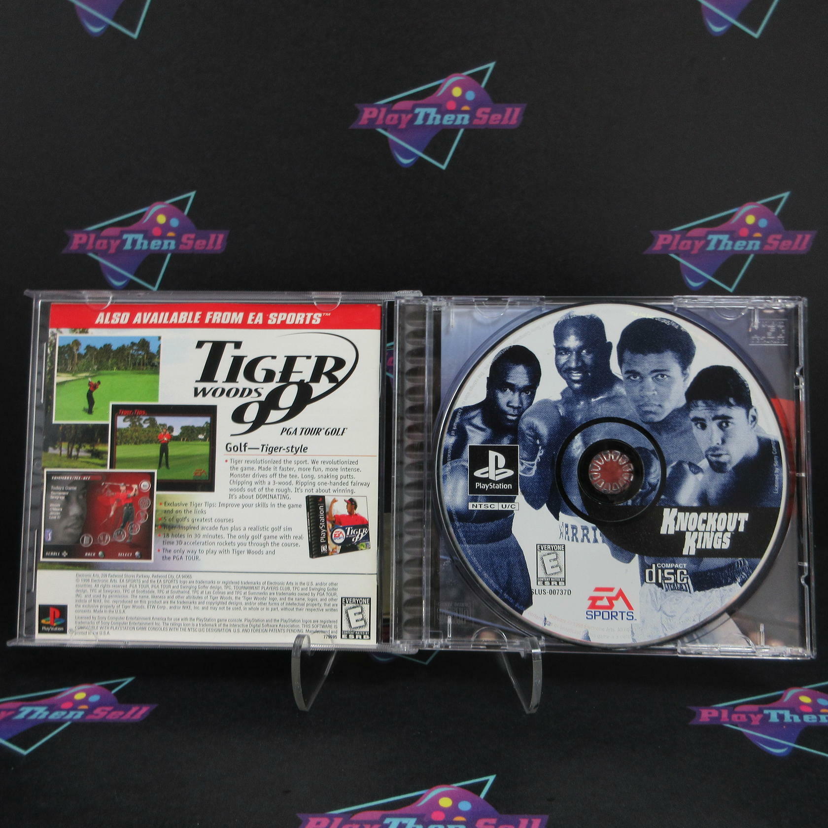 Knockout Kings PS1 PlayStation 1 + Reg Card Complete - Excellent
