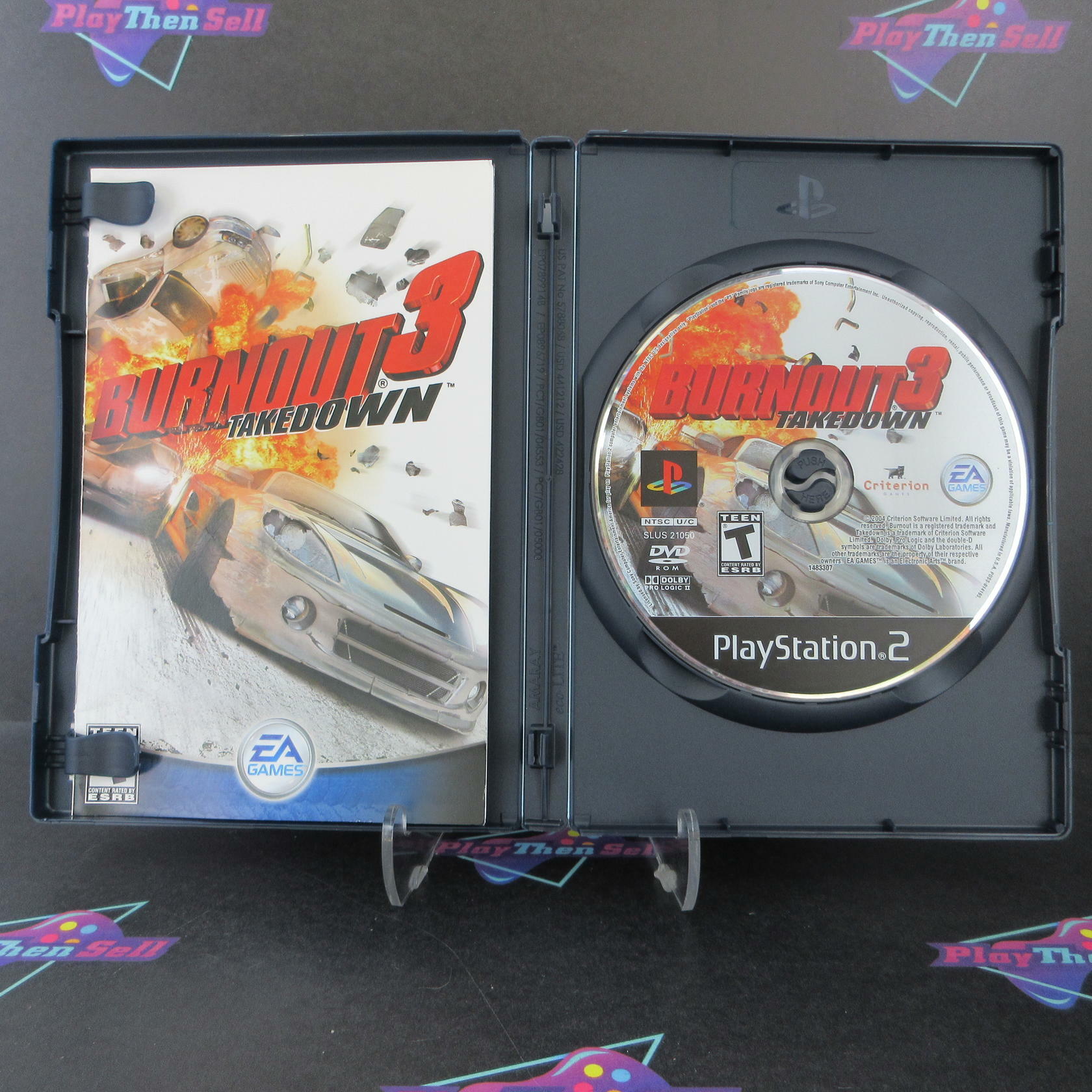 Burnout 3 Takedown PS2 PlayStation 2 Complete - Excellent