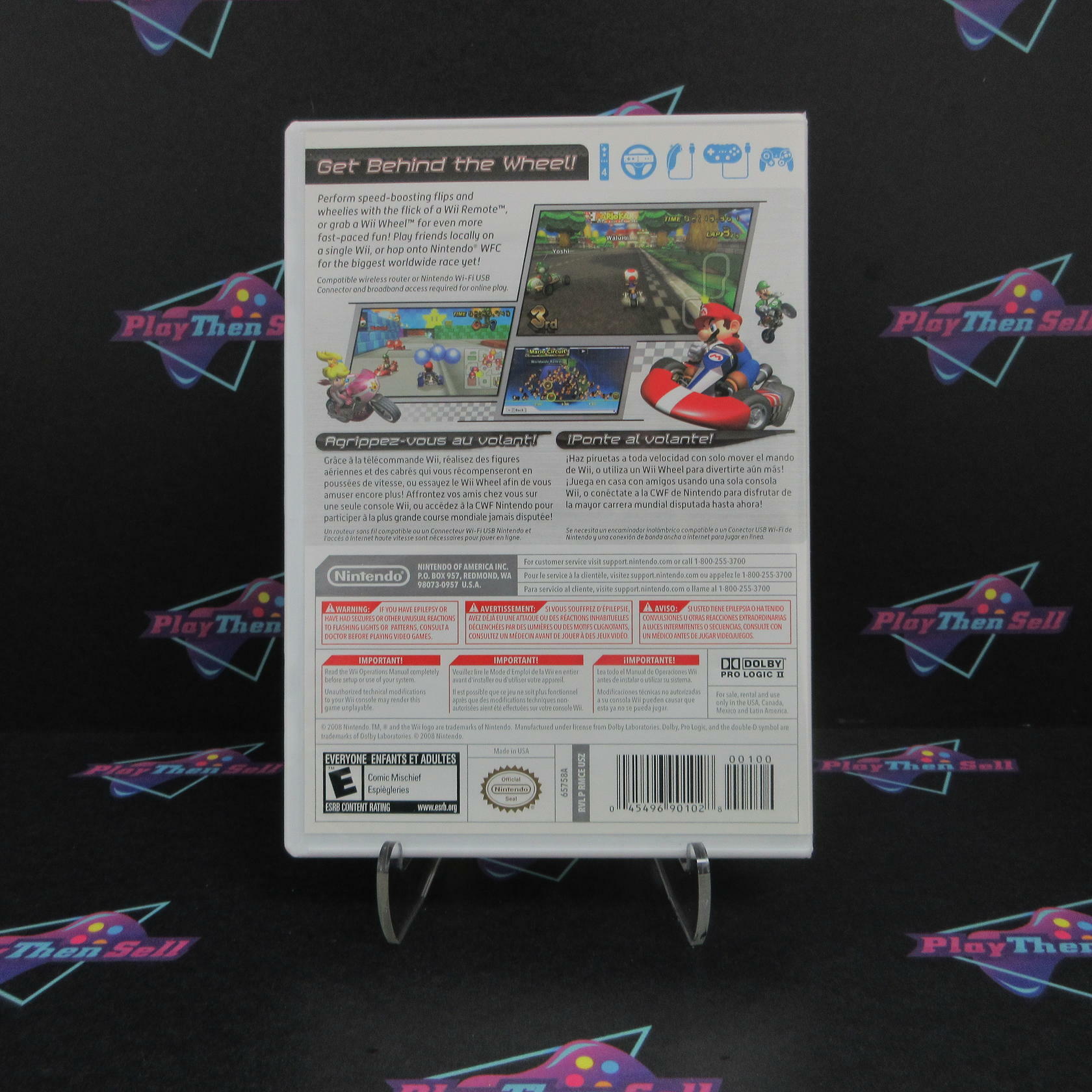 Mario Kart Nintendo Wii Complete - Excellent