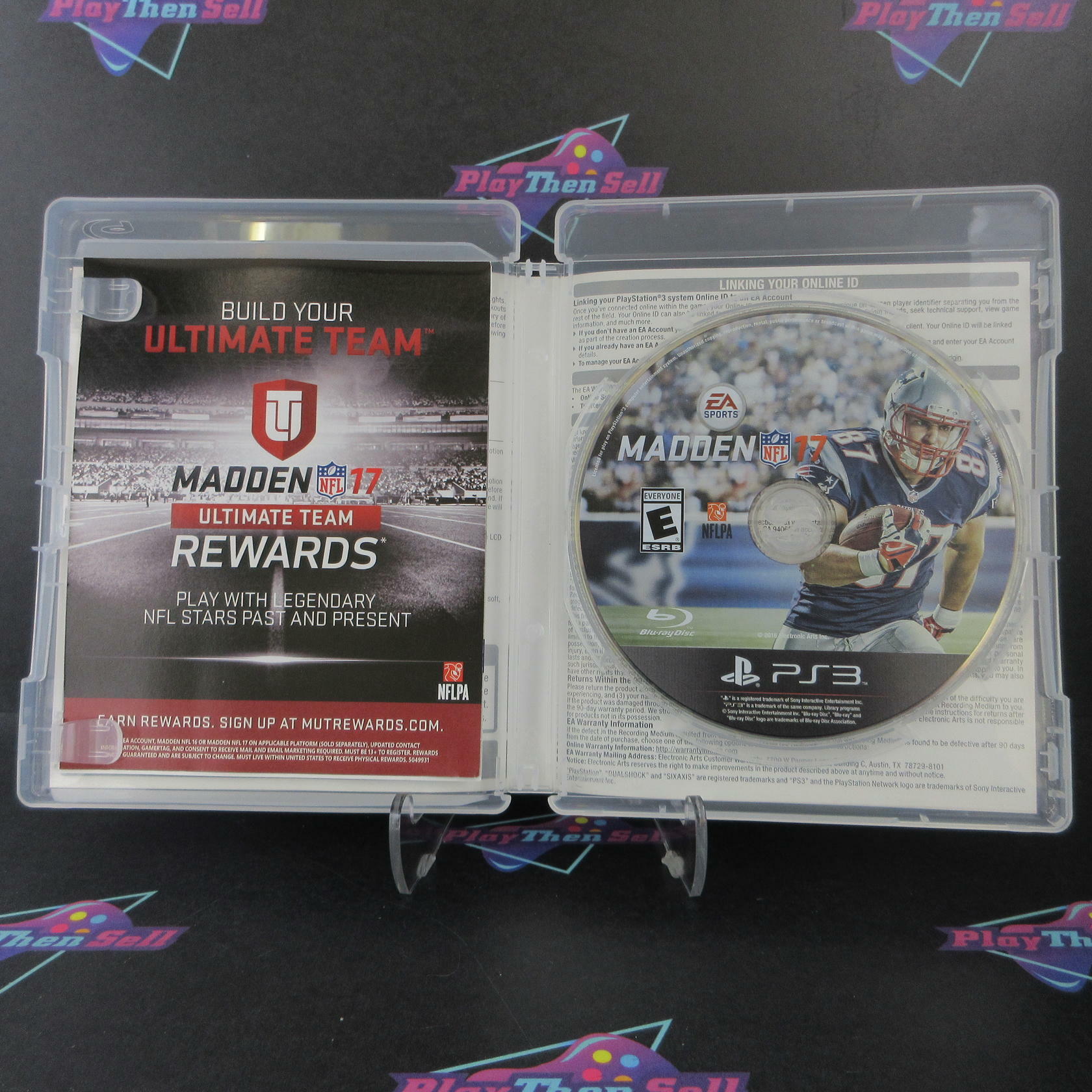 Madden NFL 17 PS3 PlayStation 3 Complete - Excellent