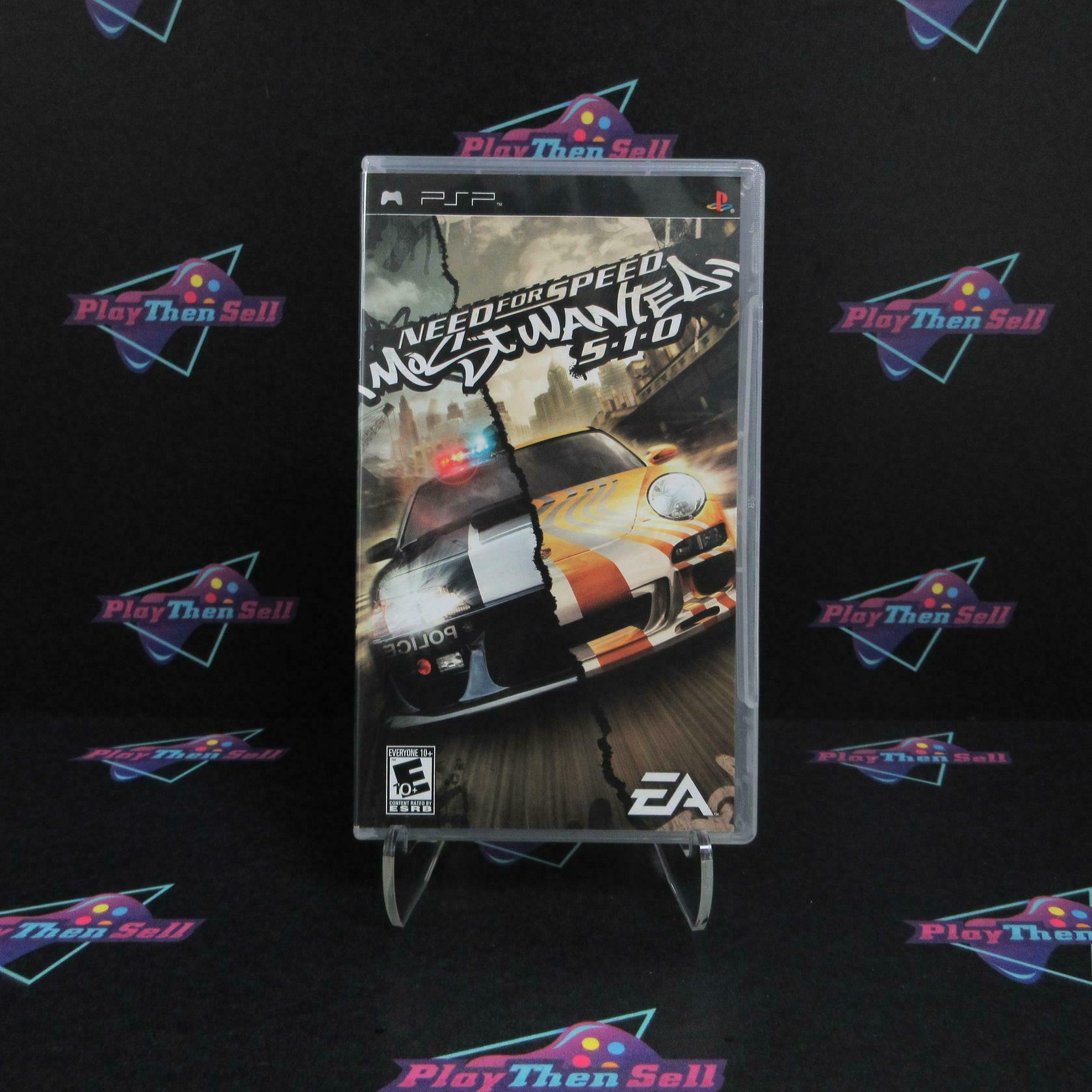 Need for Speed Most Wanted 510 Sony PSP Complete - Excellent