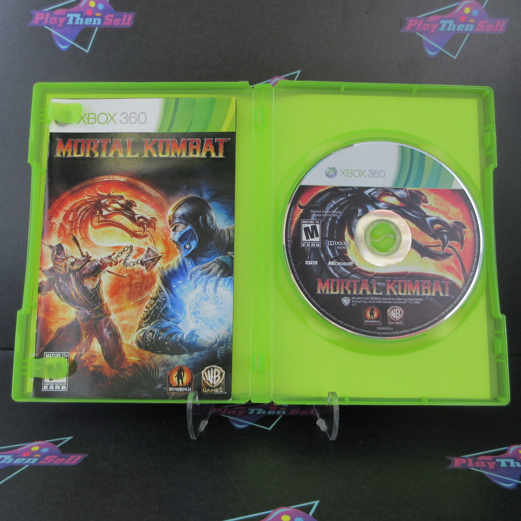 Mortal Kombat Xbox 360 Complete - Excellent