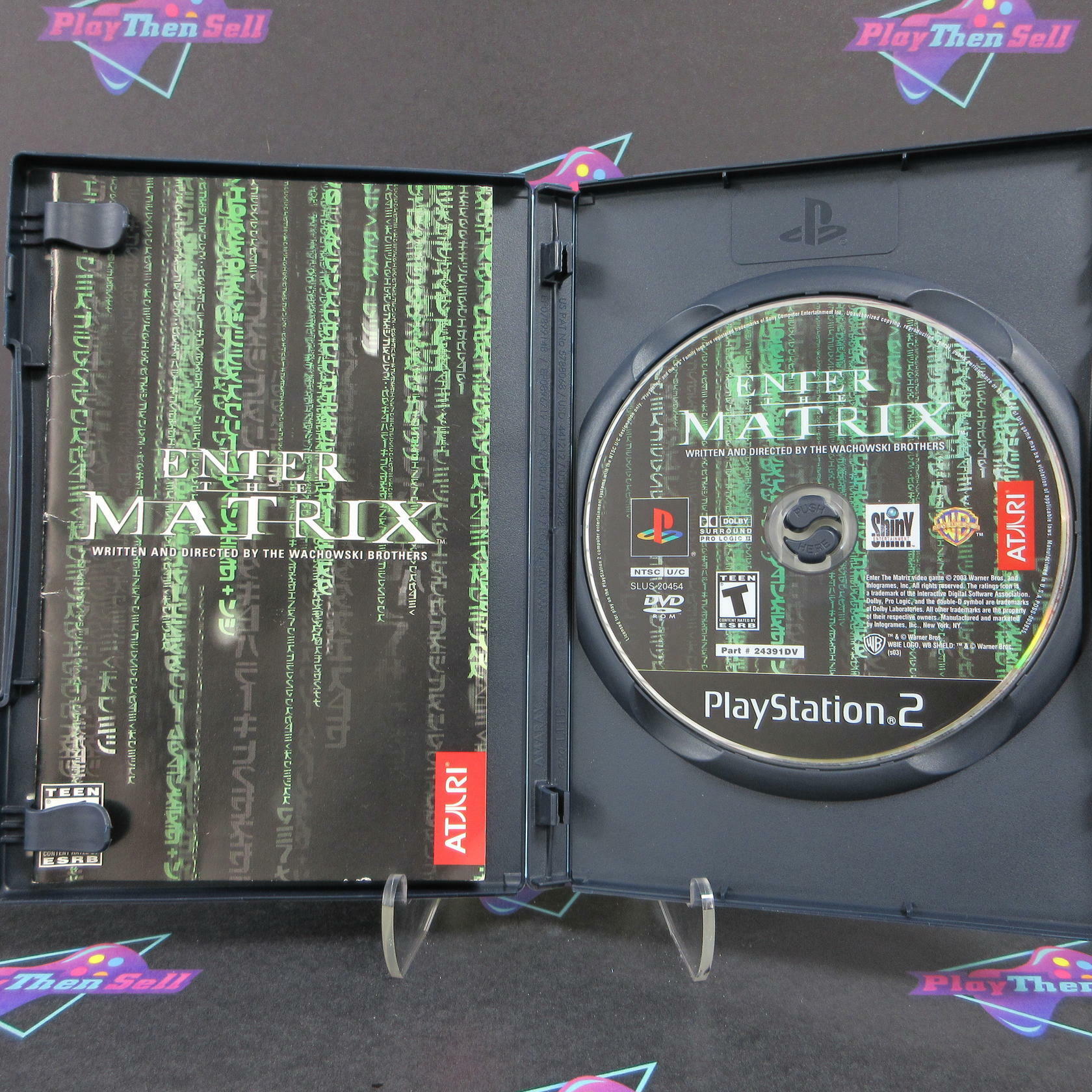 Enter The Matrix PS2 PlayStation 2 Complete - Excellent