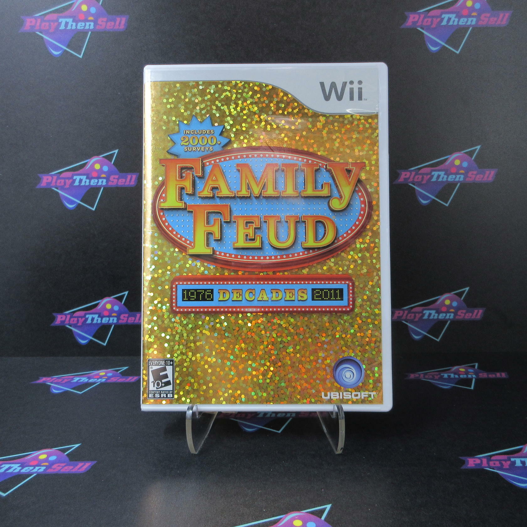 Family Feud Decades Nintendo Wii Complete - Excellent
