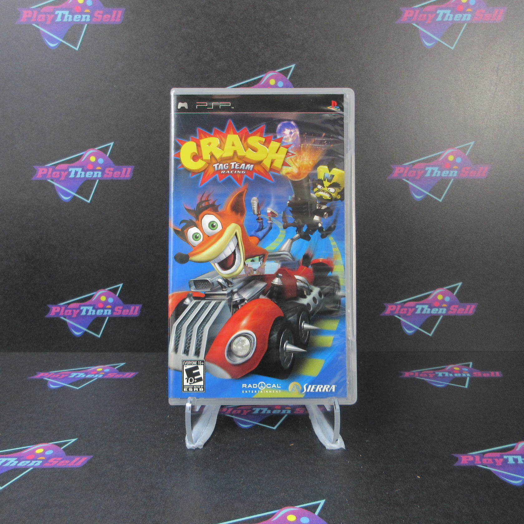 Crash Tag Team Racing Sony PSP Complete - Excellent
