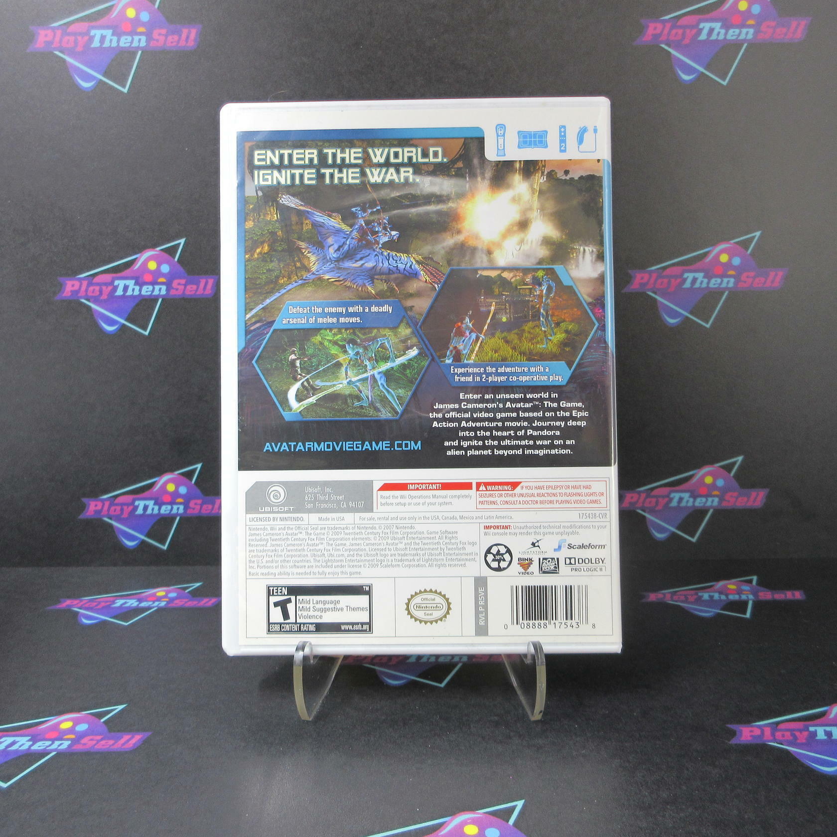 Avatar The Game Nintendo Wii Complete - Excellent